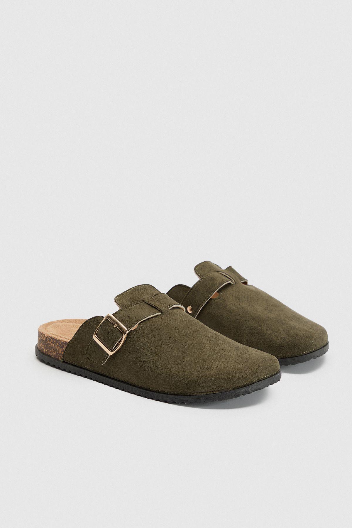 Faux Suede Basic Closed Toe Clogs by BOOHOO
