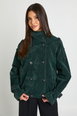 Faux Suede Funnel Neck Bomber Jacket by BOOHOO Faux Suede Funnel Neck Bomber Jacket by BOOHOO