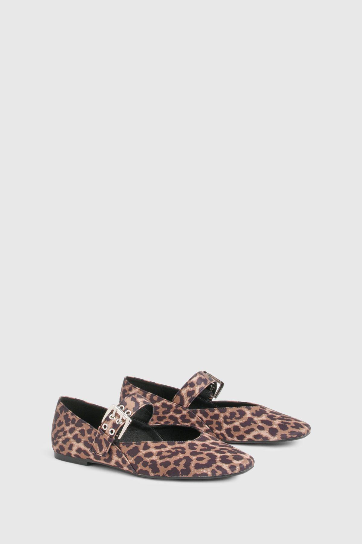 Mary Jane Strap Ballet Flats by BOOHOO