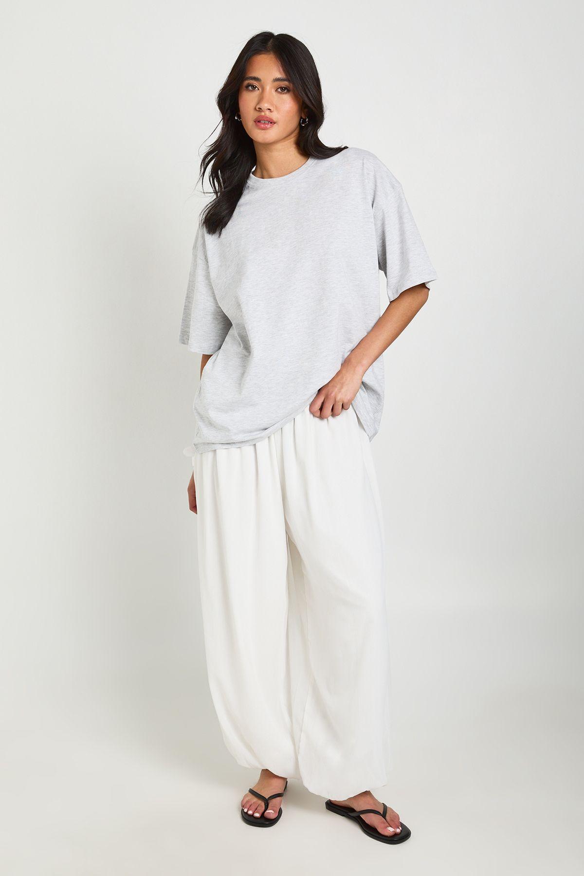 Oversized Short Sleeve T-Shirt by BOOHOO