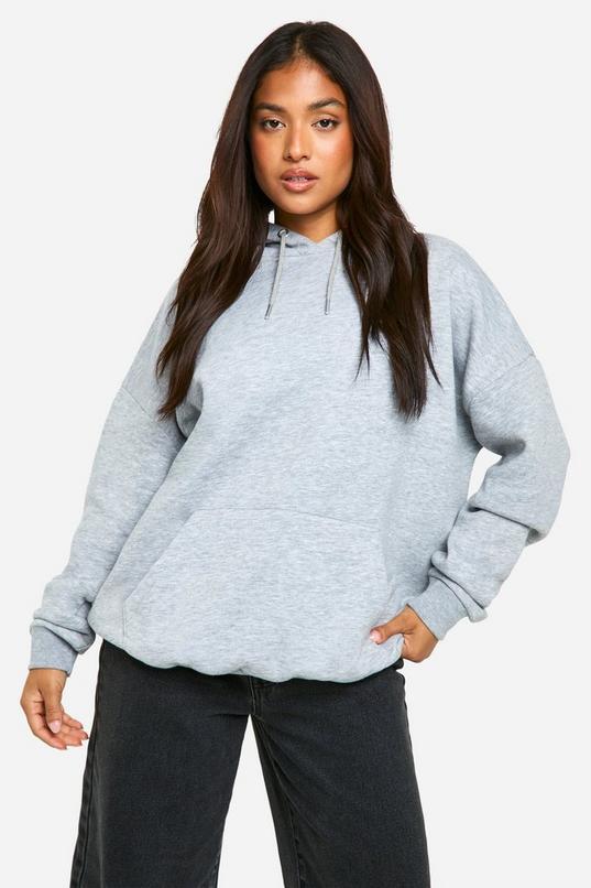 Petite Basic Oversized Hoodie by BOOHOO