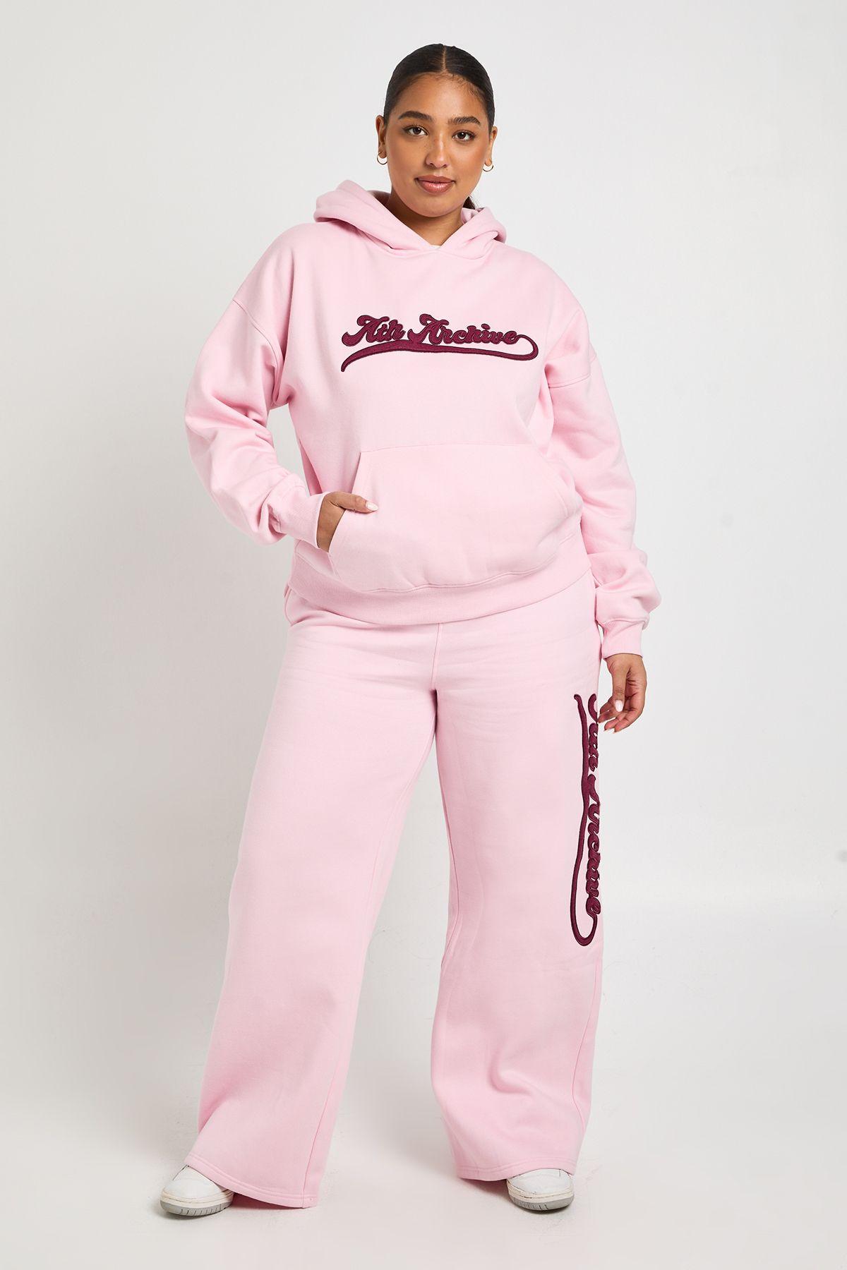 Plus Ath Archive Oversized Hoodie by BOOHOO