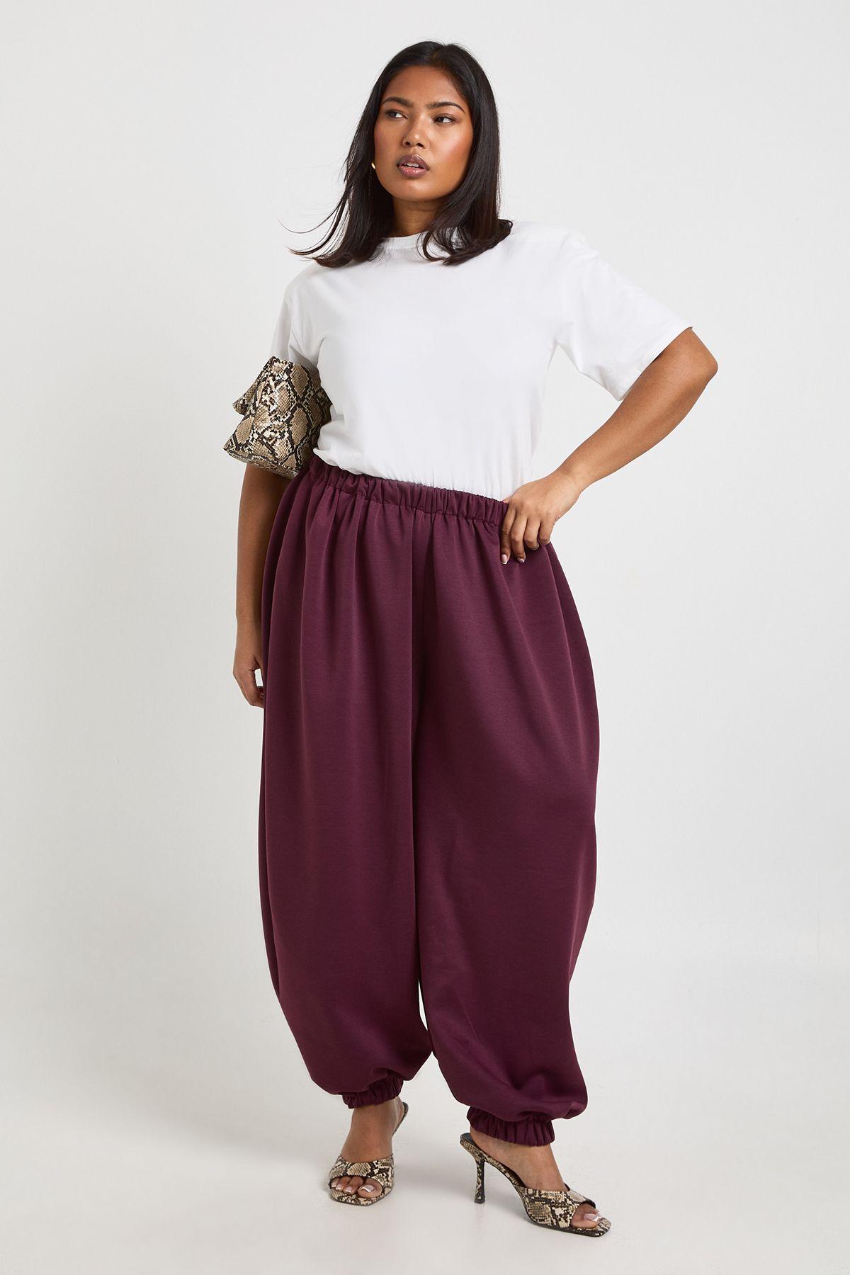 Plus Balloon Trouser by BOOHOO