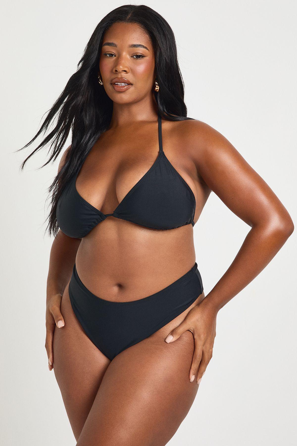 Plus Essentials Solid Brief by BOOHOO