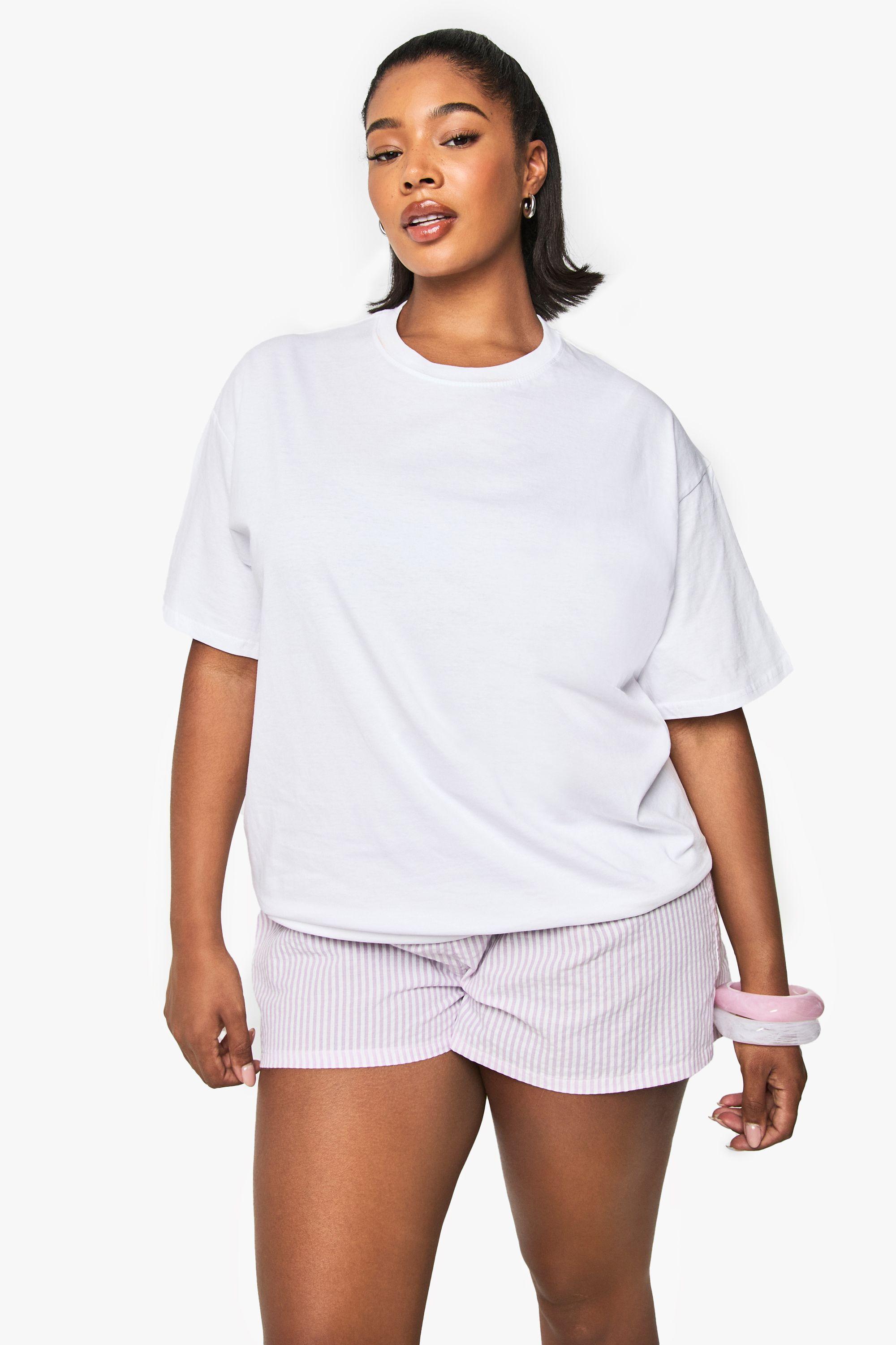 Plus Gin And Tonic Oversized T-Shirt by BOOHOO