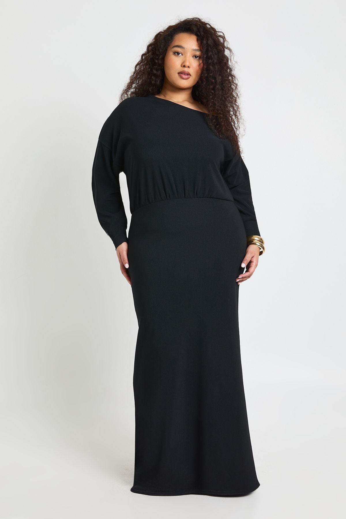 Plus Off The Shoulder Maxi Dress by BOOHOO