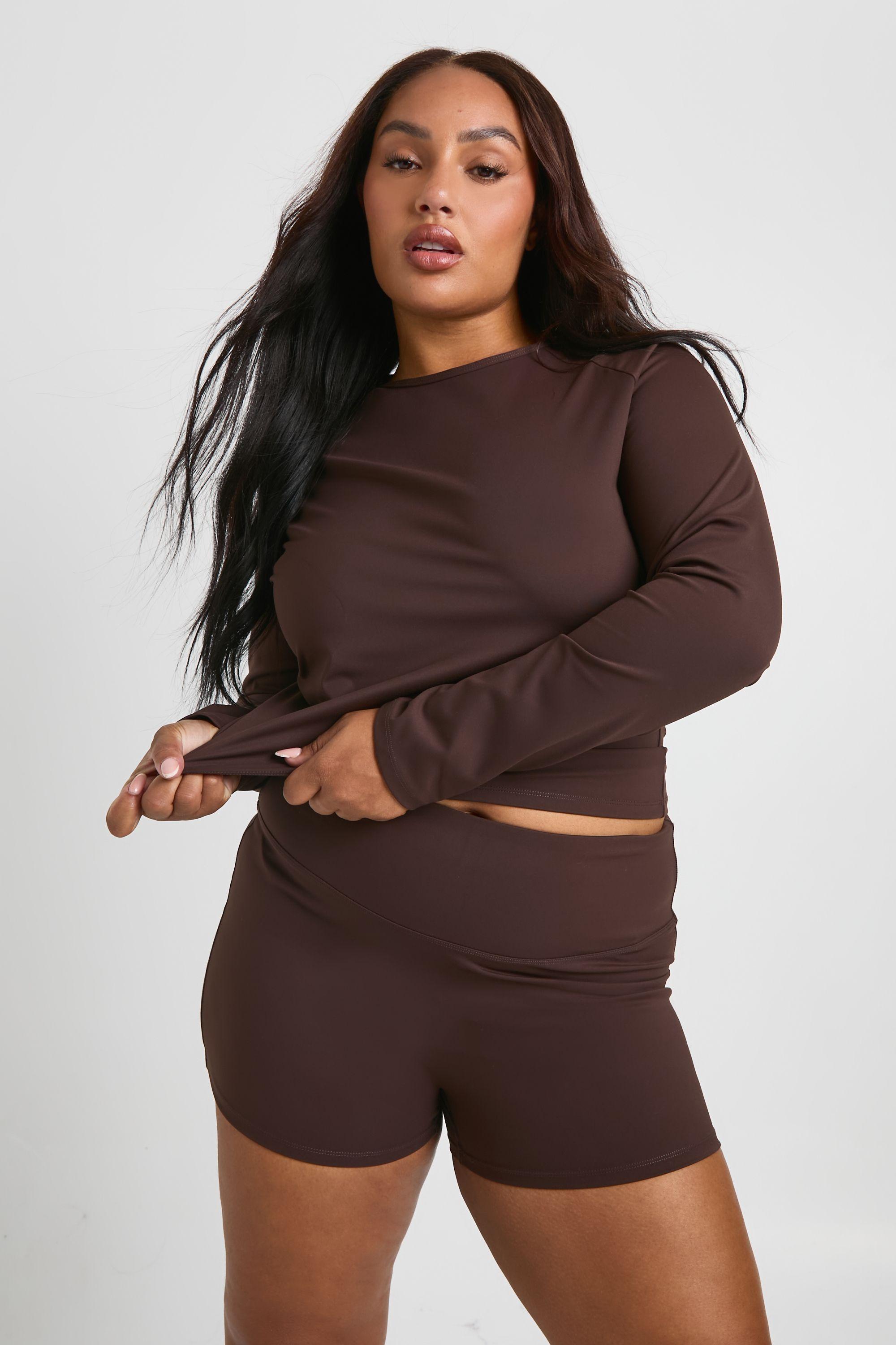 Plus Sports Supersoft Fitness Short by BOOHOO