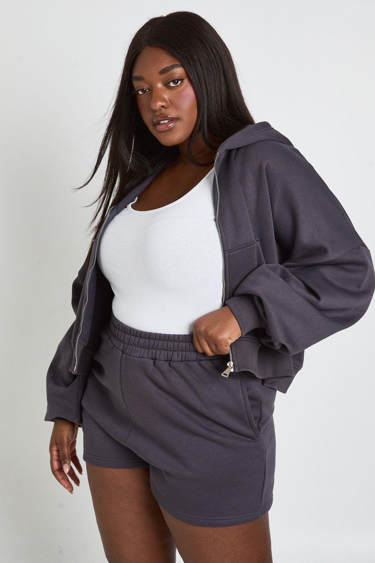 Plus Thick Waist band shorts by BOOHOO