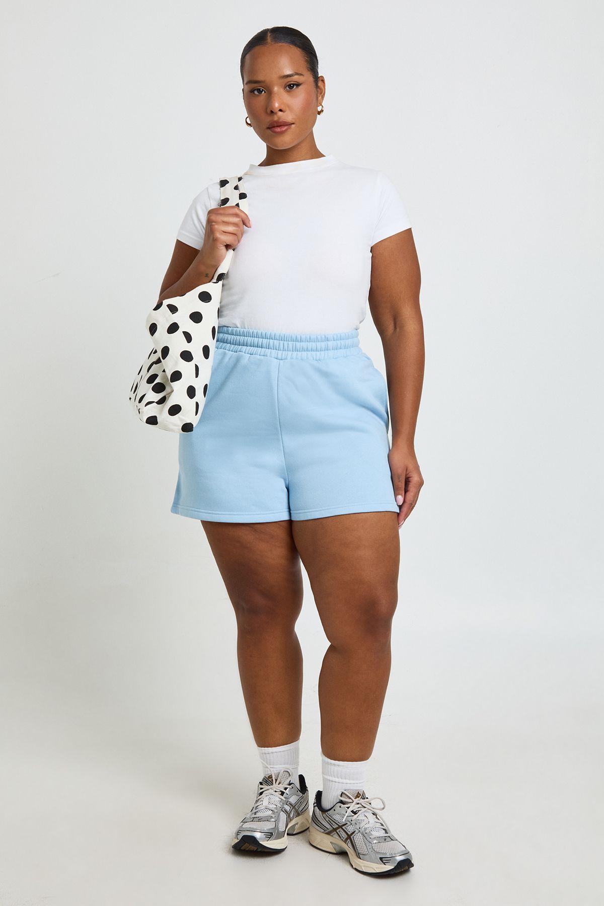 Plus Thick Waist band shorts by BOOHOO