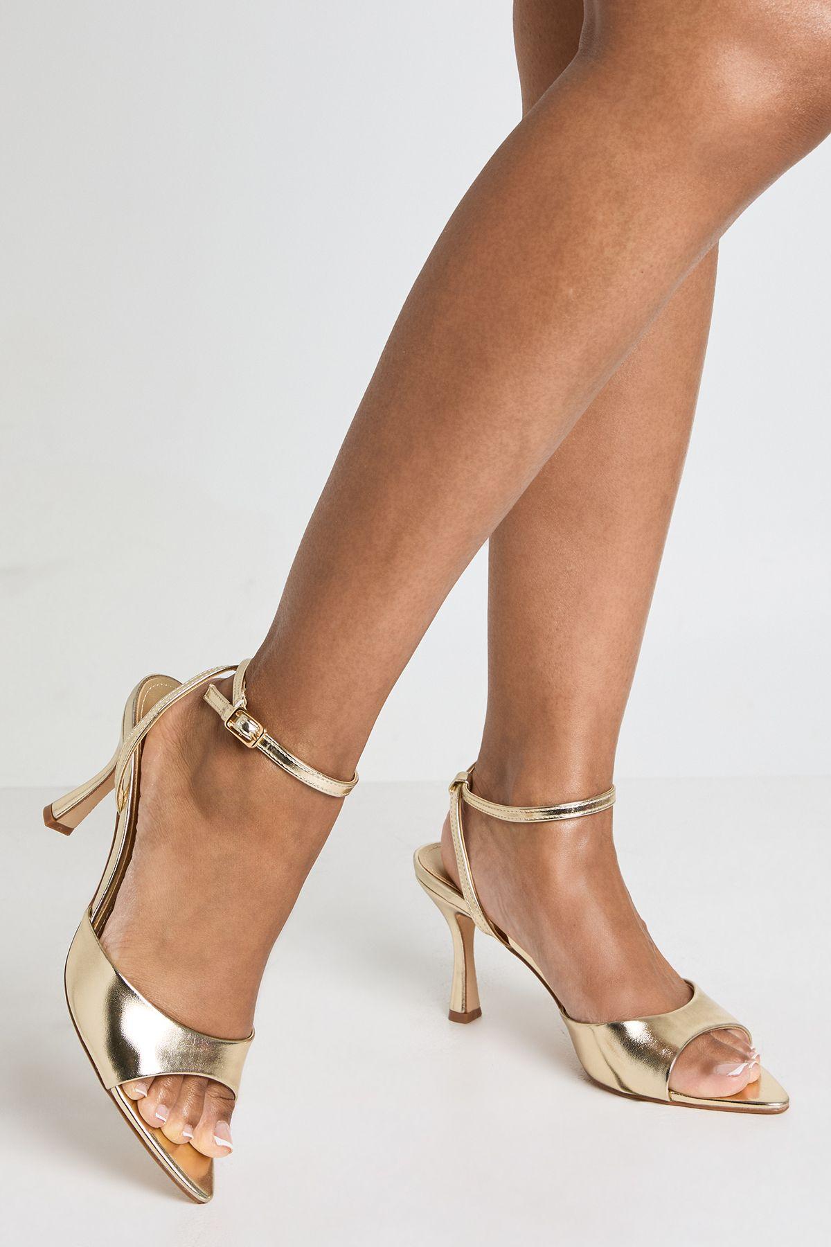 Pointed Toe 2 Part High Heels by BOOHOO