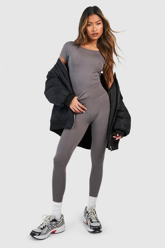 Premium Super Soft High Waisted Legging by BOOHOO