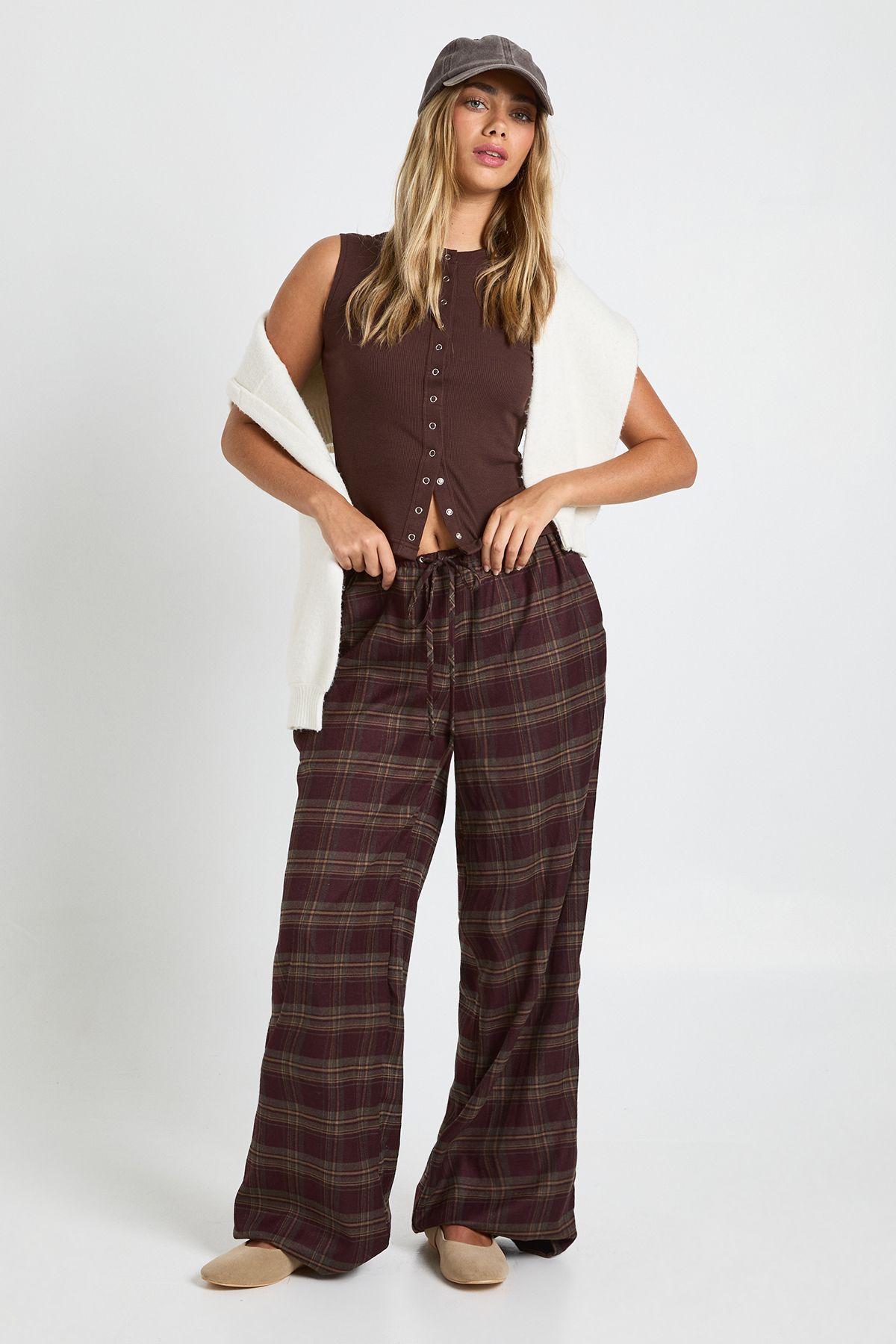 Ribbed Popper Grown On Neck Longline Top by BOOHOO