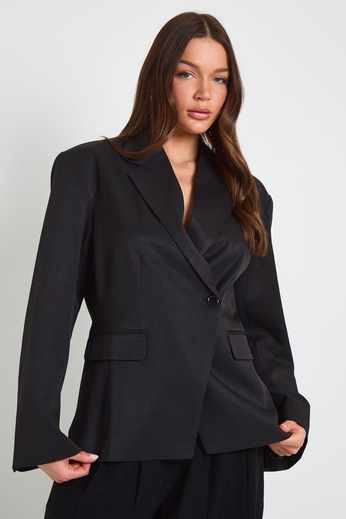 Slouchy Oversized Blazer by BOOHOO