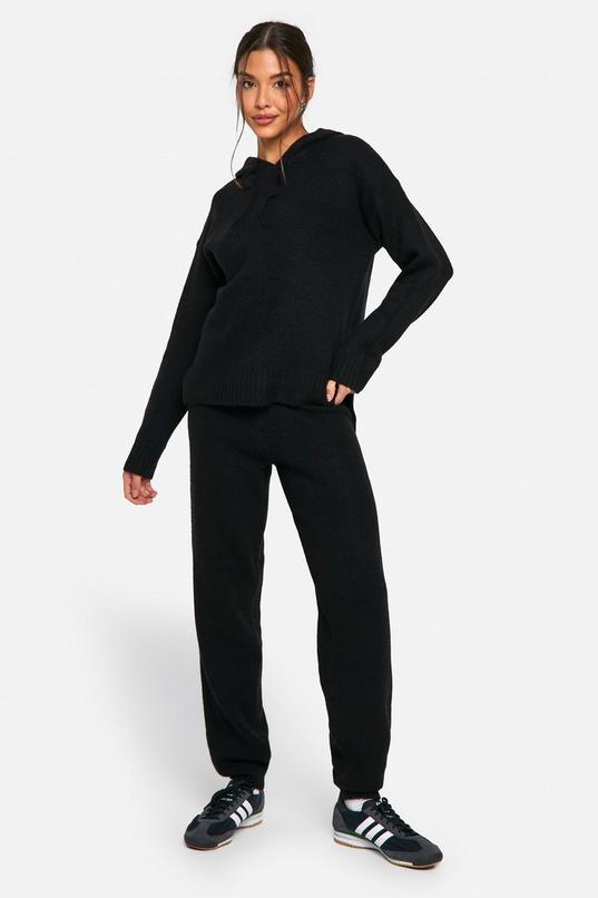 Soft Knit Fine Gauge Tracksiut by BOOHOO