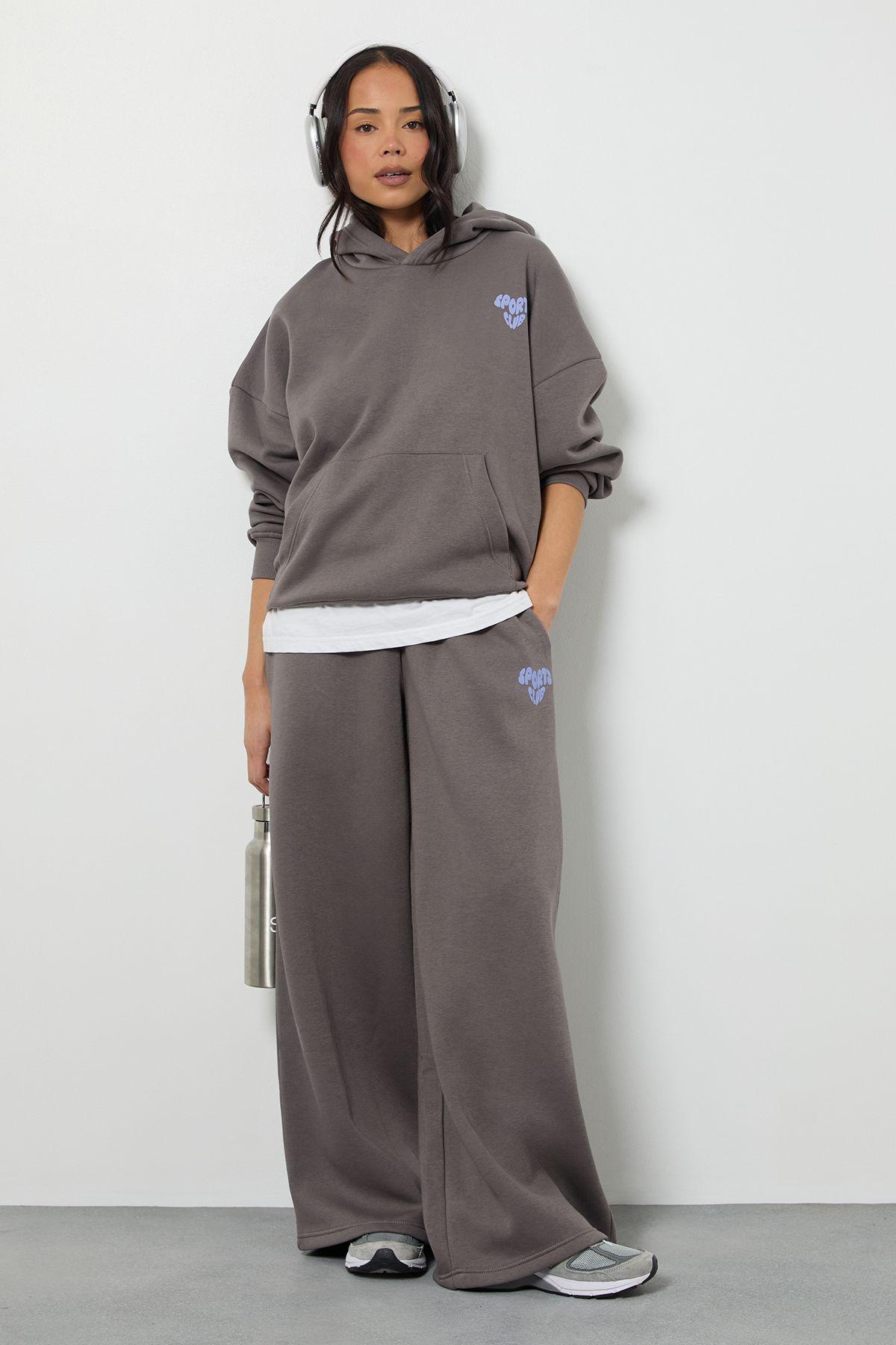 Sports Club Hooded Tracksuit by BOOHOO