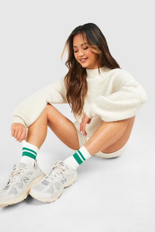 Striped Lounge Socks by BOOHOO