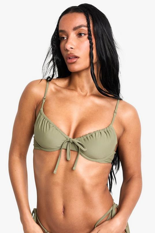 Swimwear Essentials Underwired Bikini Top by BOOHOO Swimwear Essentials Underwired Bikini Top by BOOHOO