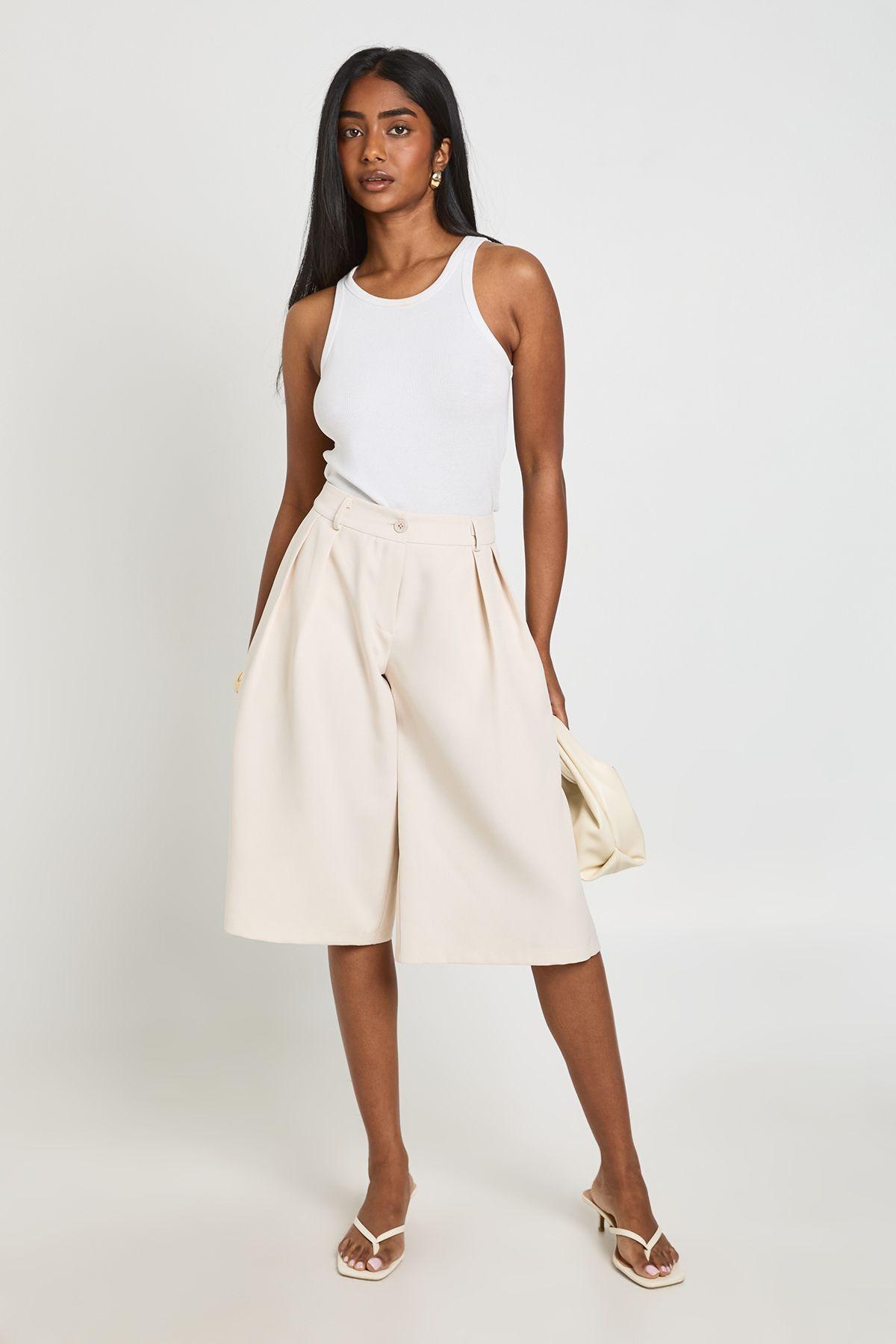 Tailored Bermuda Shorts by BOOHOO