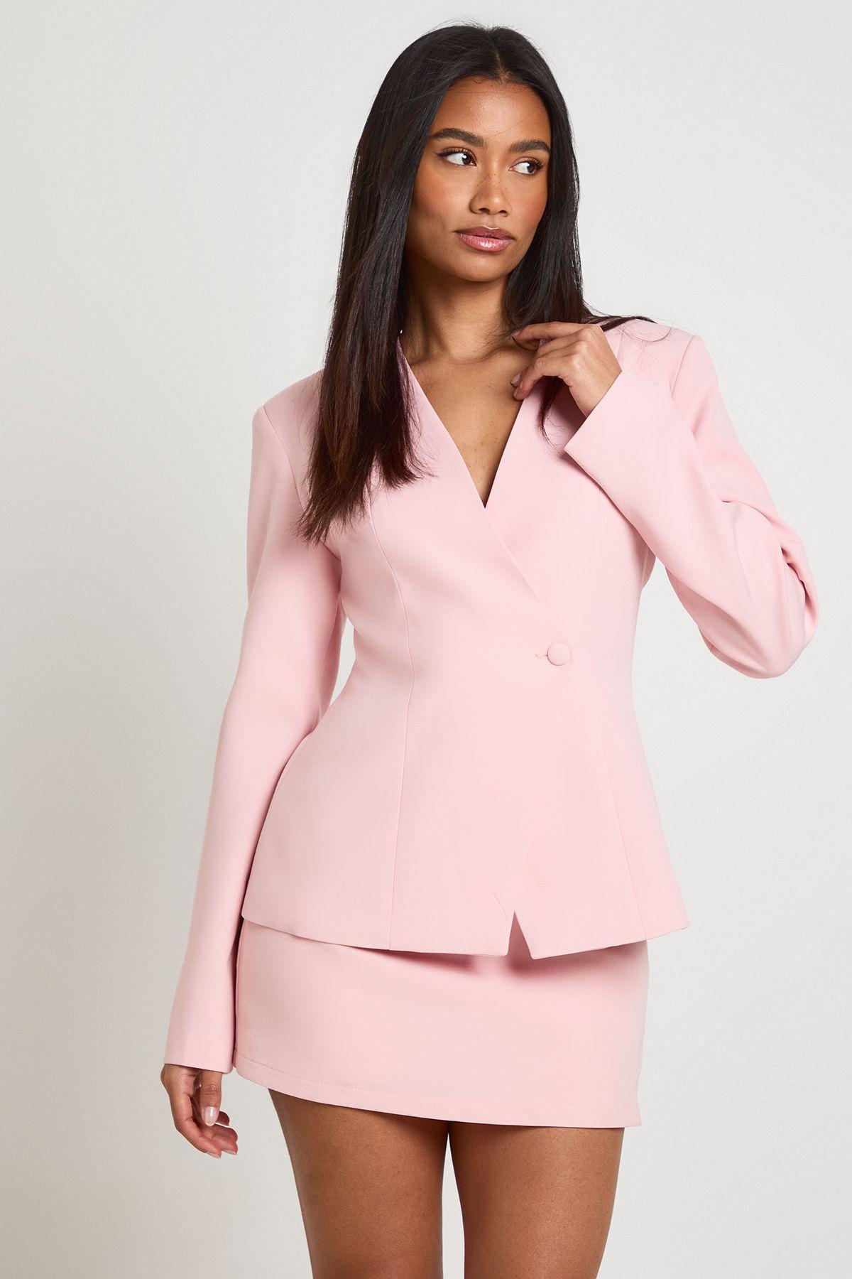 Tailored Mini Skort by BOOHOO