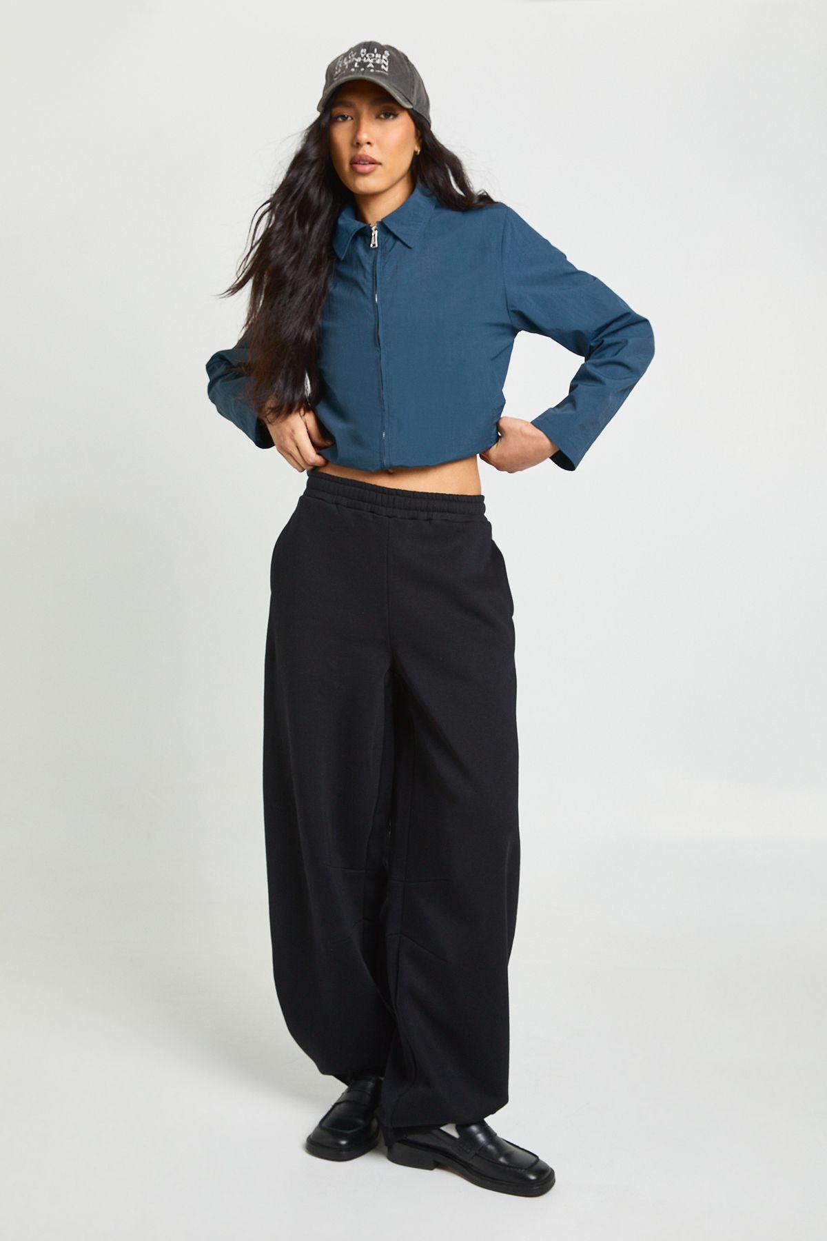 Tall Barrel Leg Jogger by BOOHOO