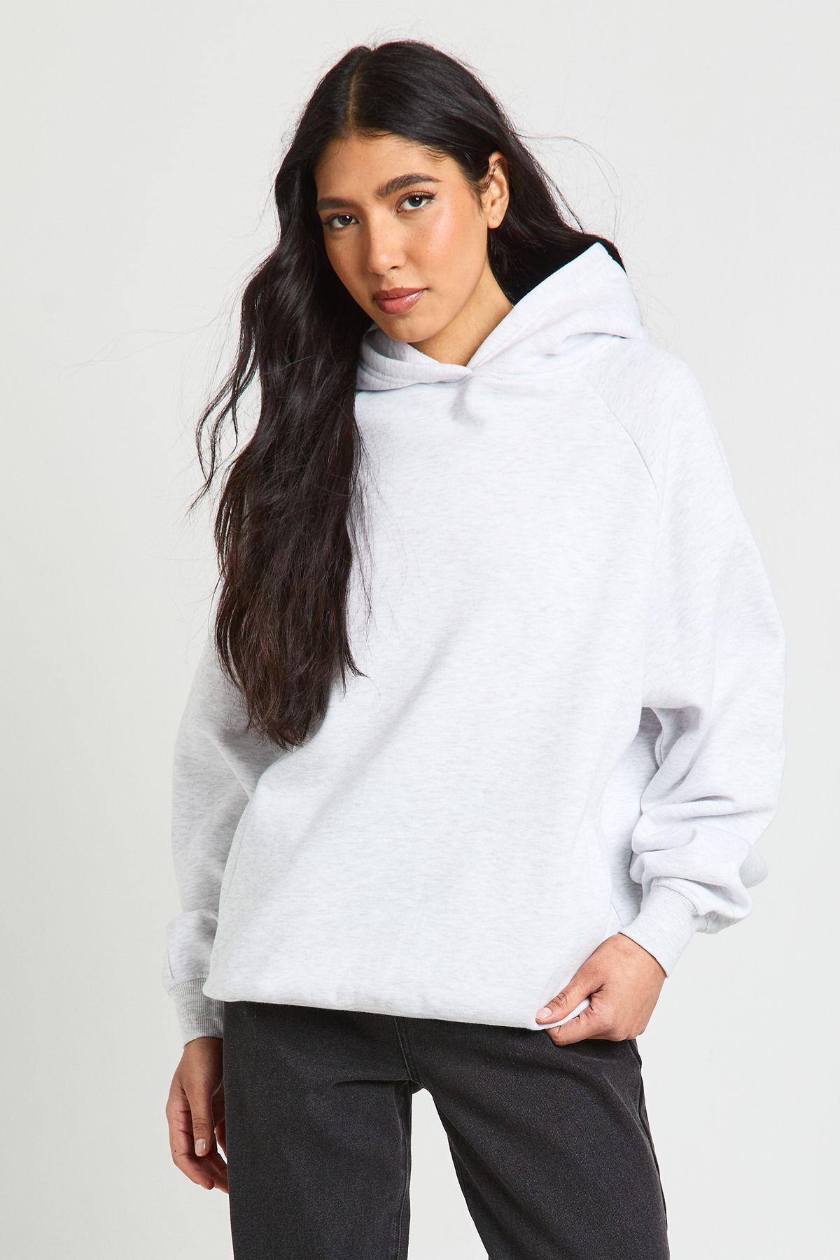 Tall Raglan Seam Oversized Hoodie by BOOHOO
