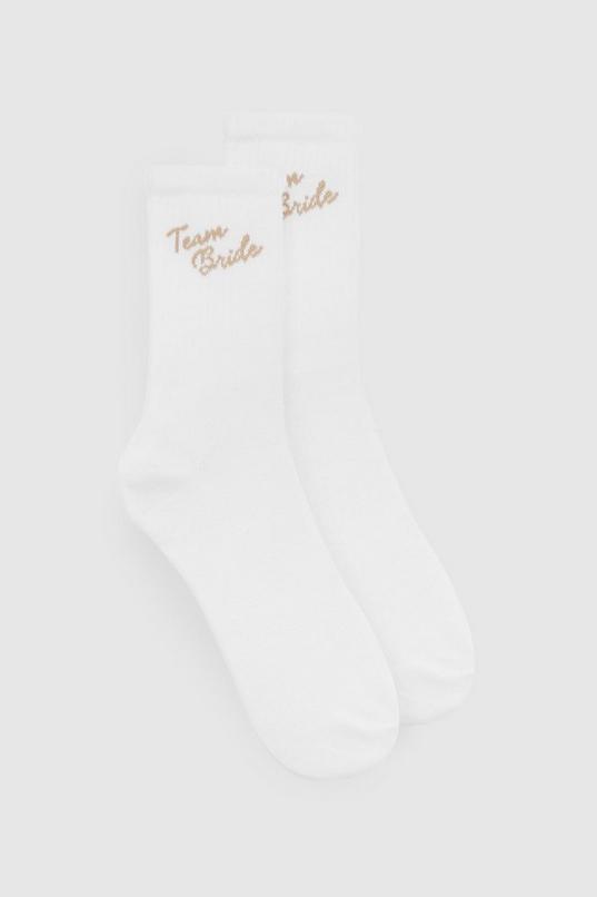 Team Bride Socks by BOOHOO