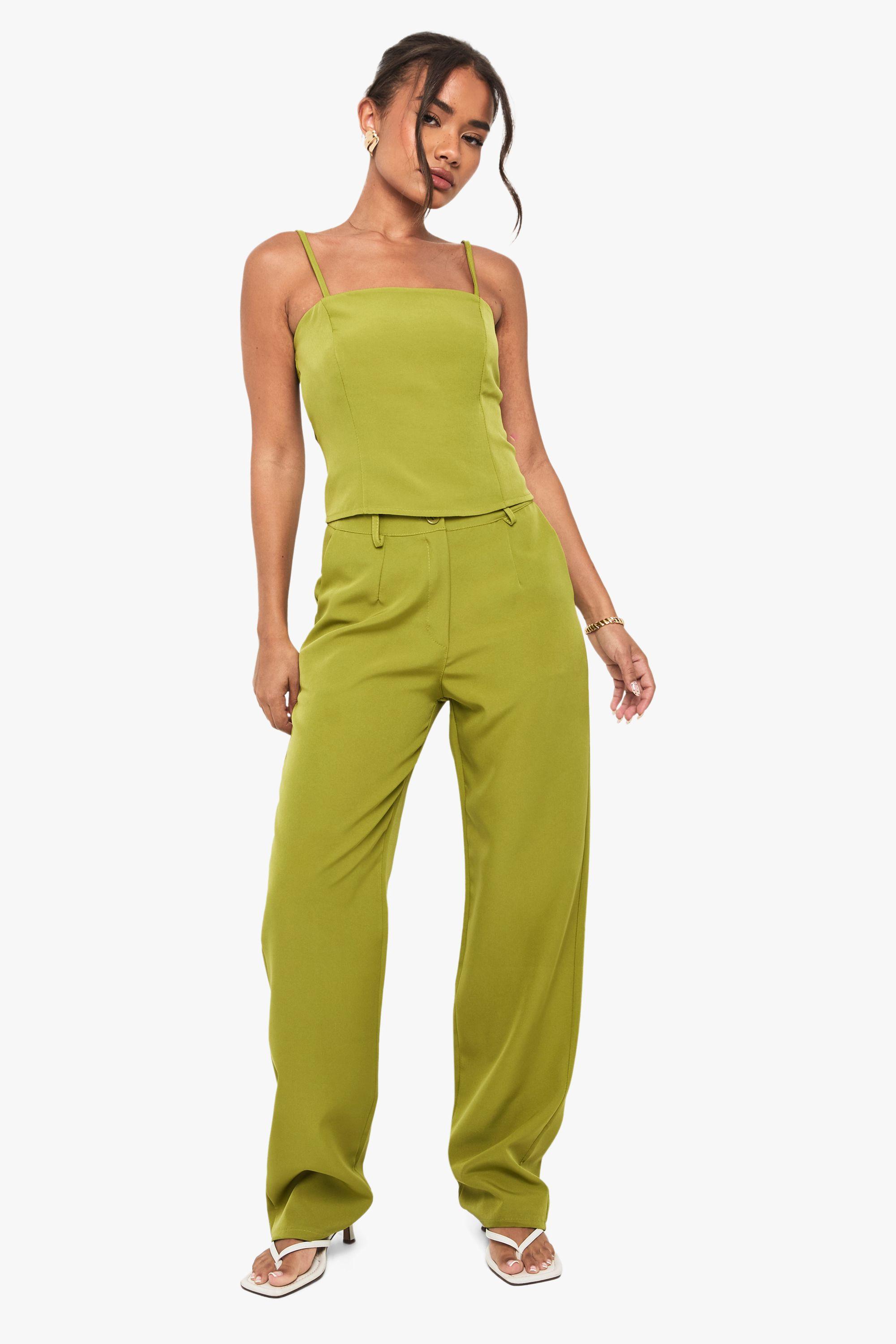 Woven Structured Co-Ord by BOOHOO