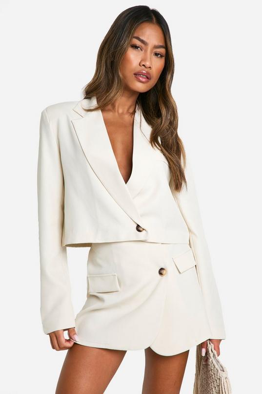 Wrap Front Micro Mini Skirt by BOOHOO