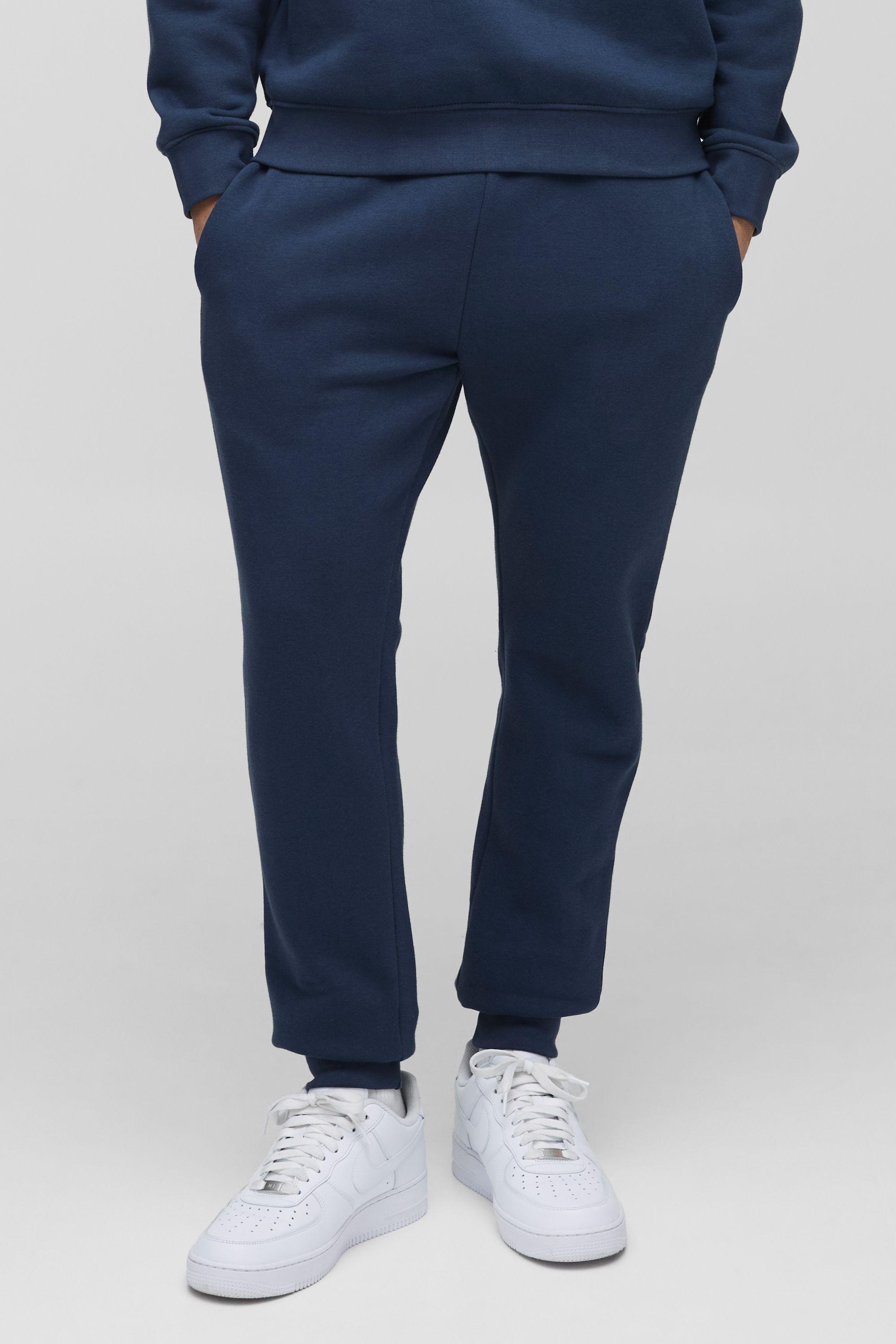 330GSM Skinny Fit Basic Jogger by BOOHOOMAN