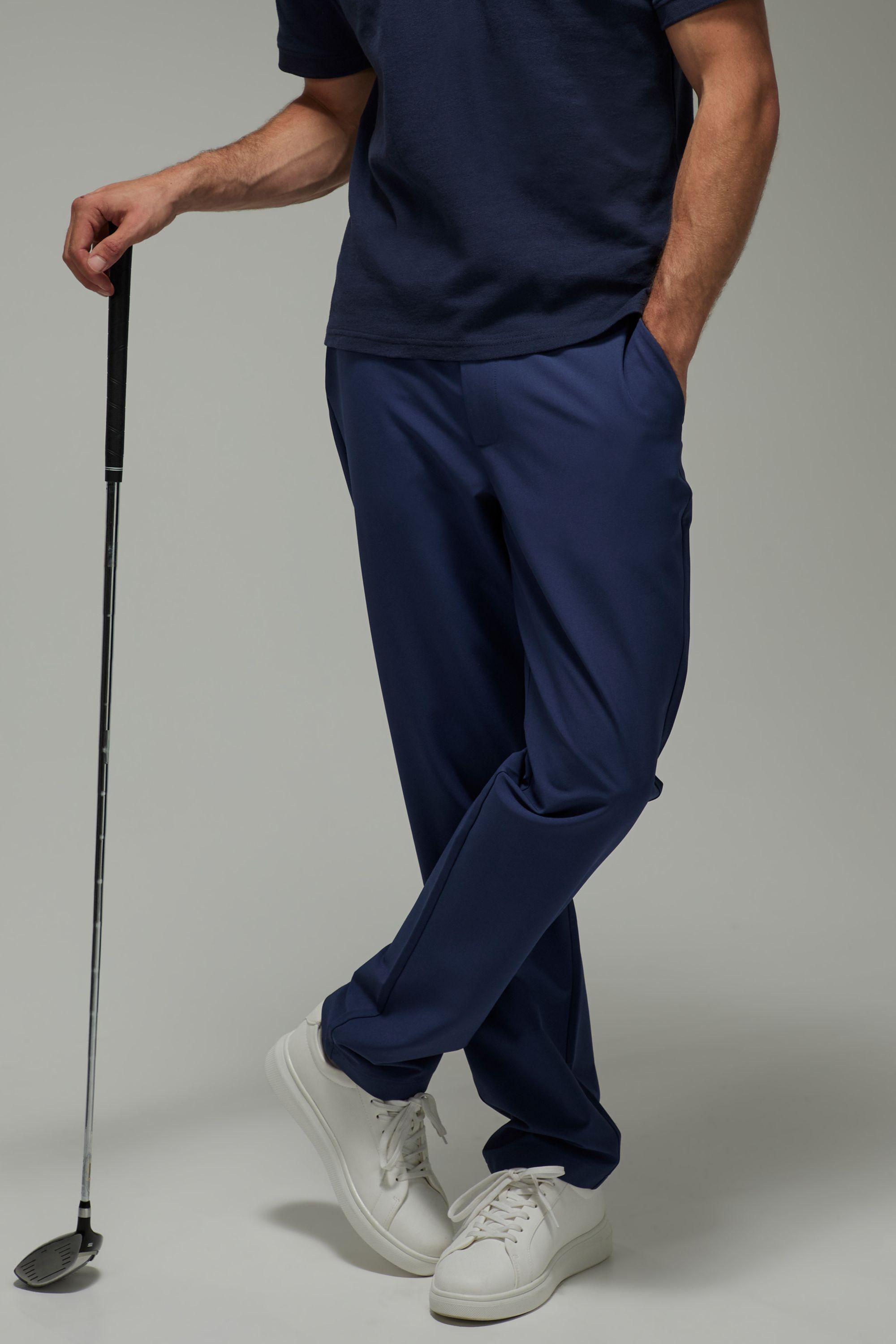 Active Straight Leg Golf Trouser by BOOHOOMAN
