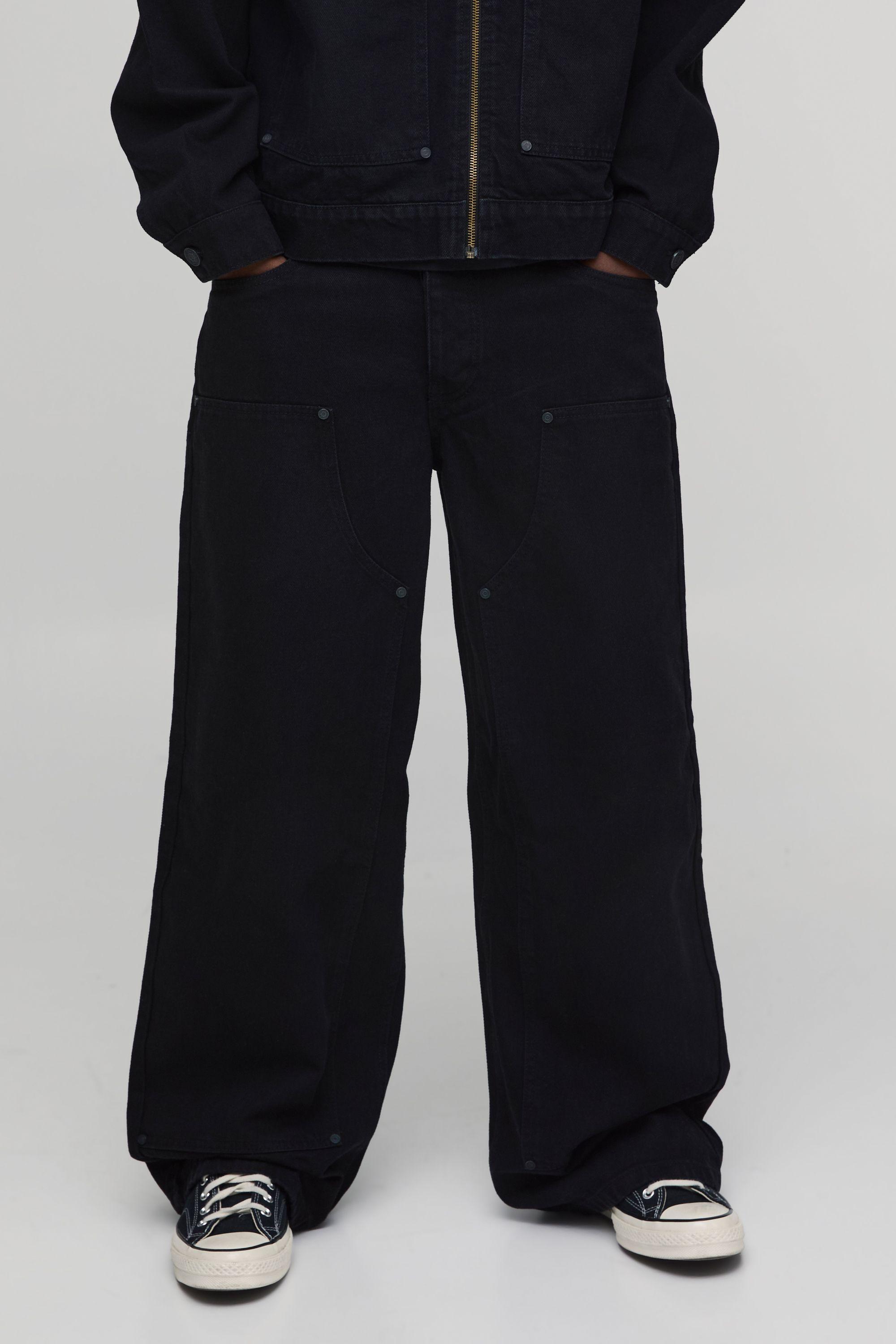 Baggy Fit Co-Ord Carpenter Jeans by BOOHOOMAN