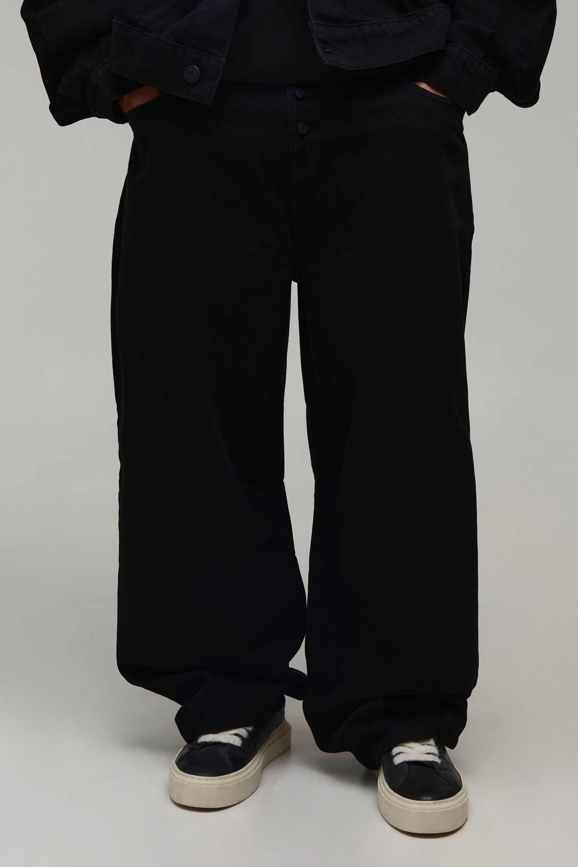 Barrel Fit Co-Ord Jeans by BOOHOOMAN