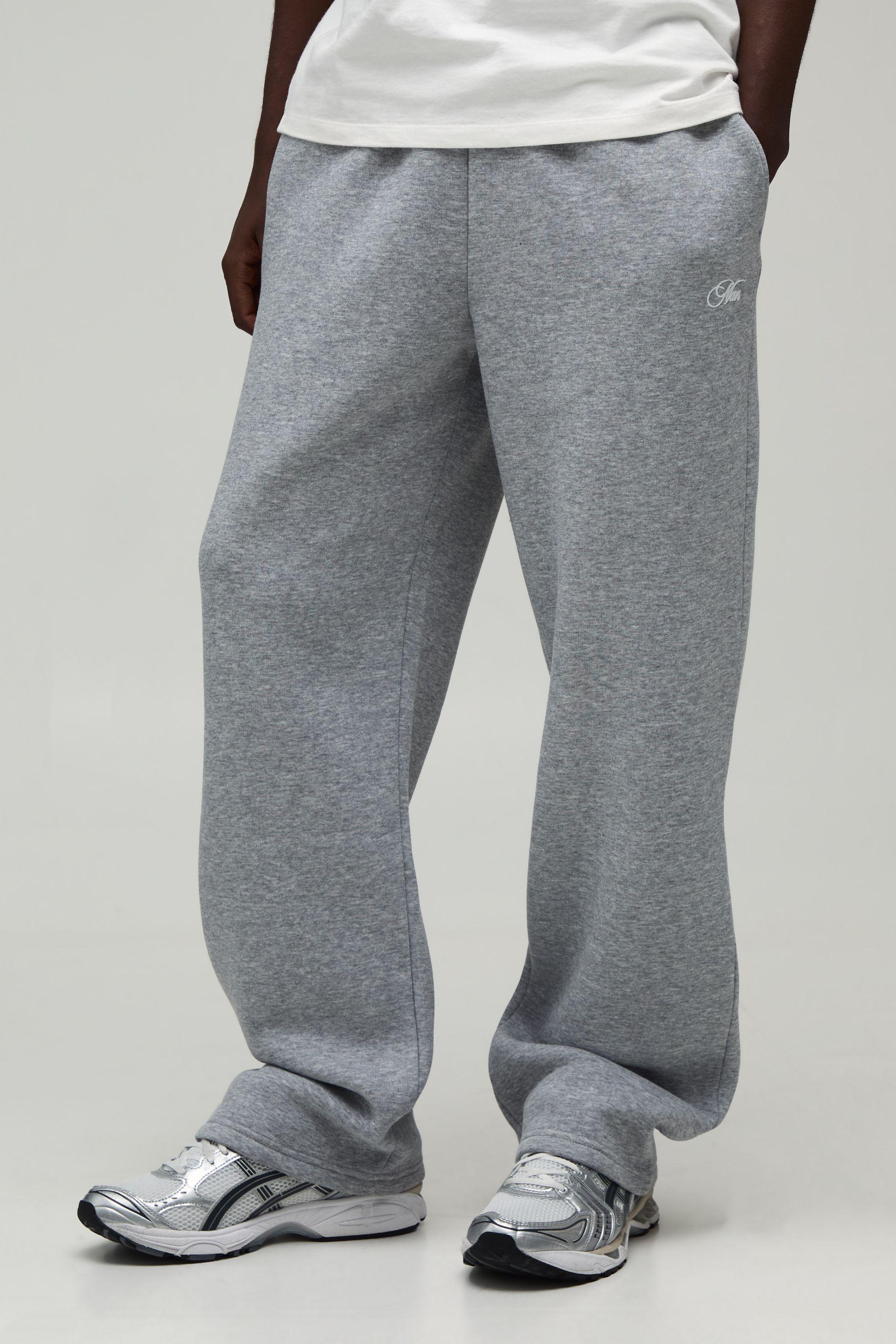 Basic Baggy Man Script Jogger by BOOHOOMAN