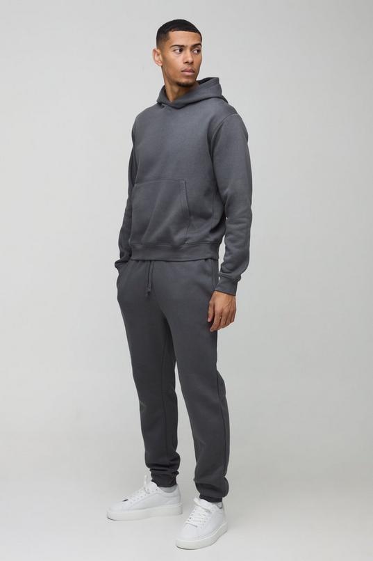 Boxy Hooded Tracksuit by BOOHOOMAN