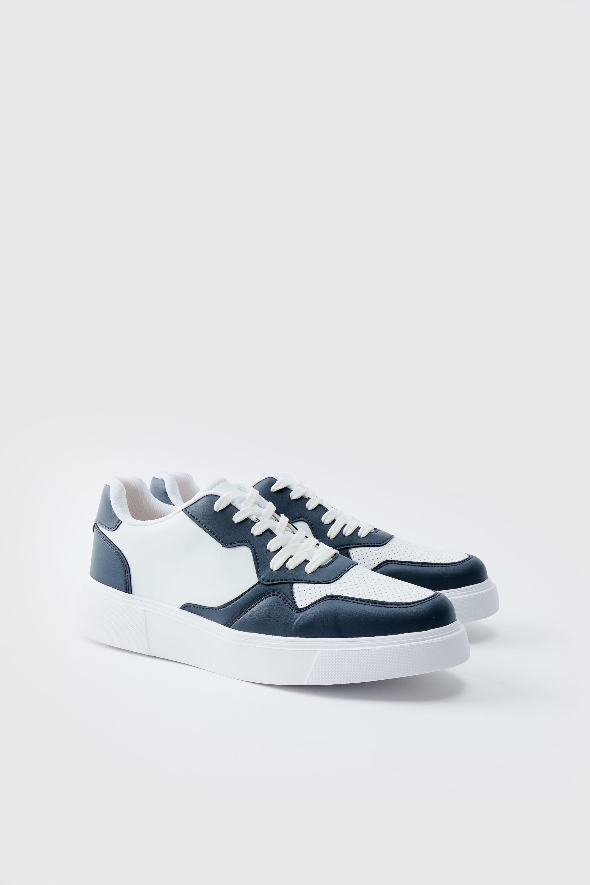 Chunky Mesh Panel Trainers by BOOHOOMAN