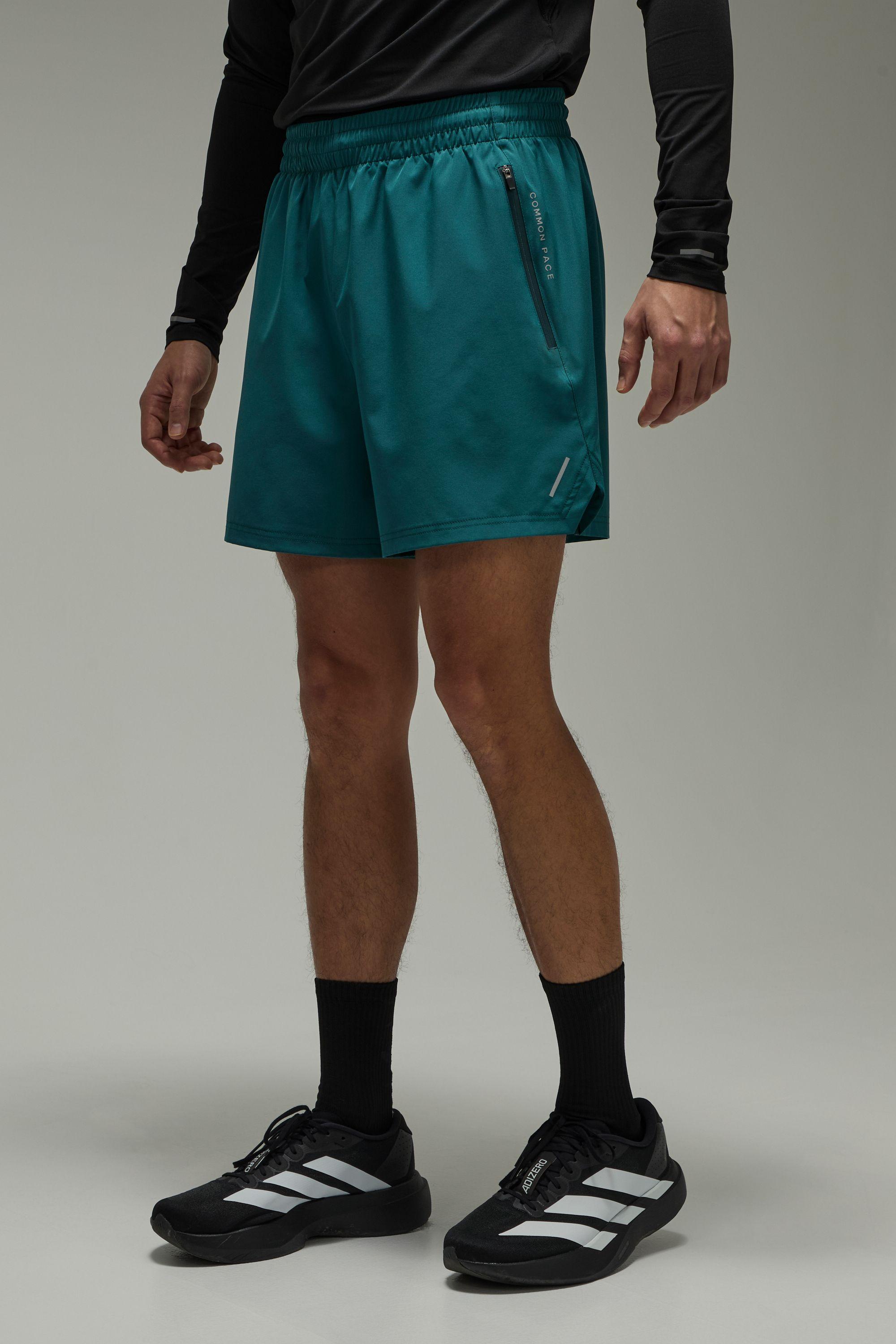 Common Pace Running Double Waistband 5inch Short by BOOHOOMAN