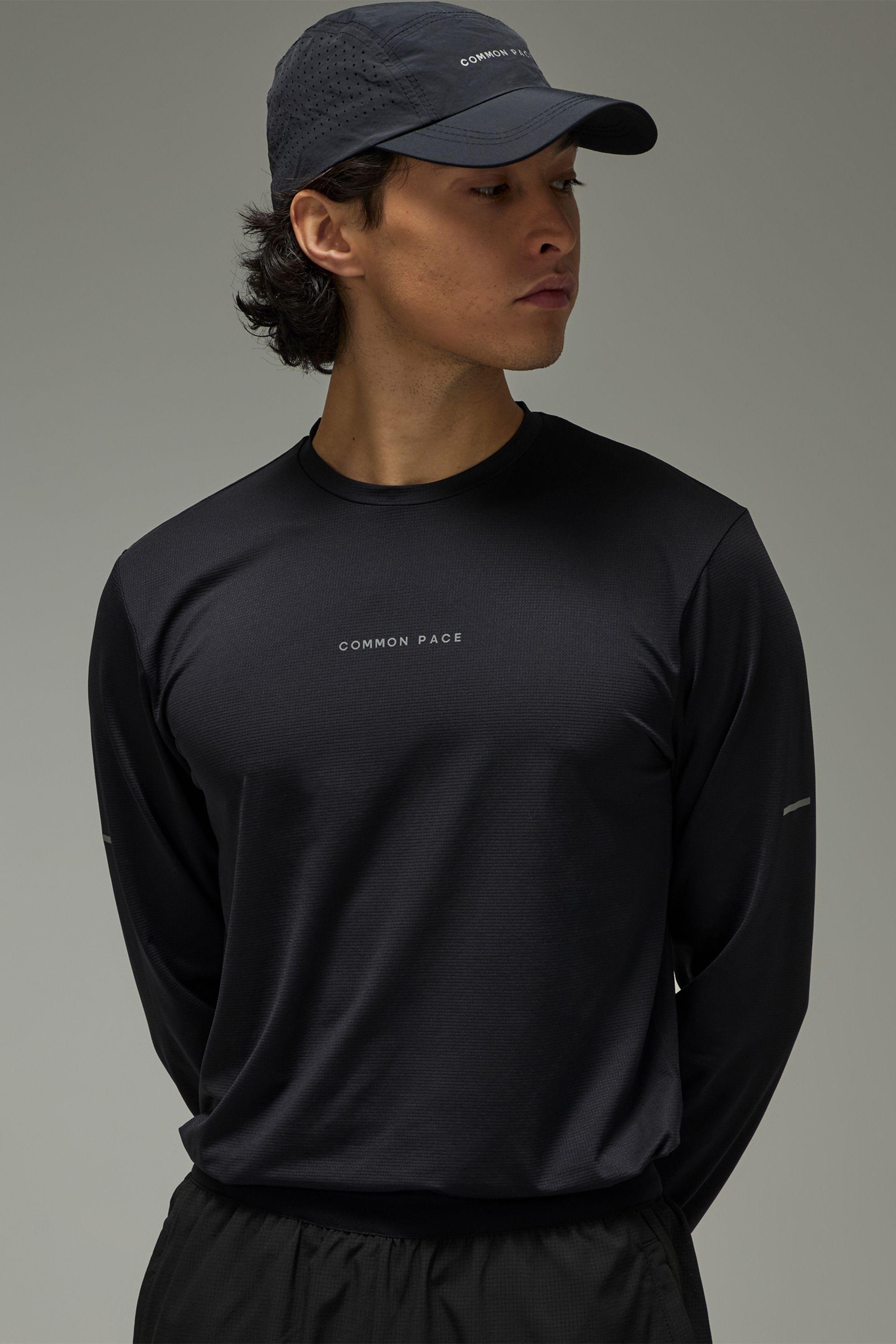 Common Pace Running Regular Fit Long Sleeve T-shirt by BOOHOOMAN