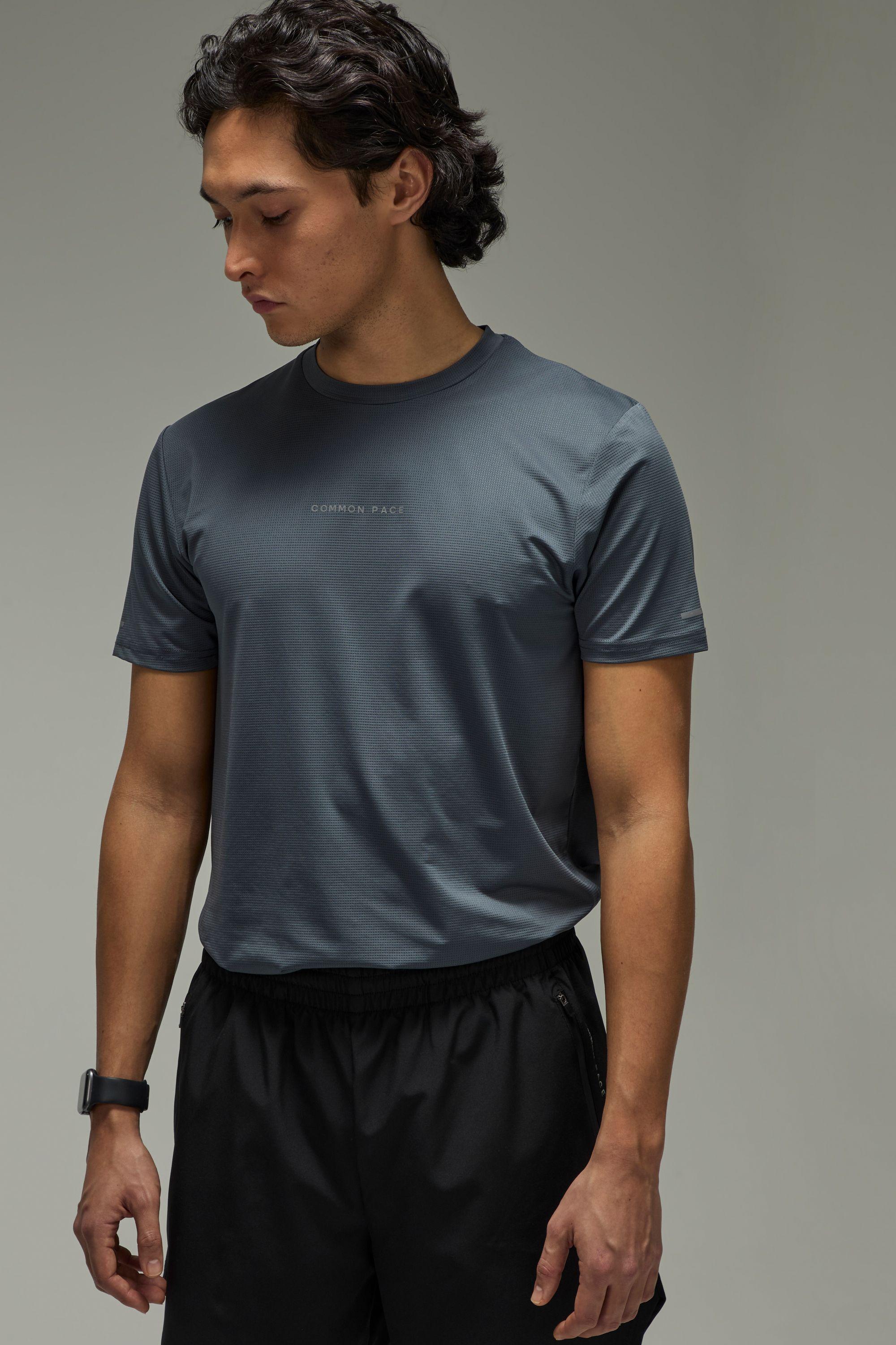 Common Pace Running Regular Fit T-shirt by BOOHOOMAN