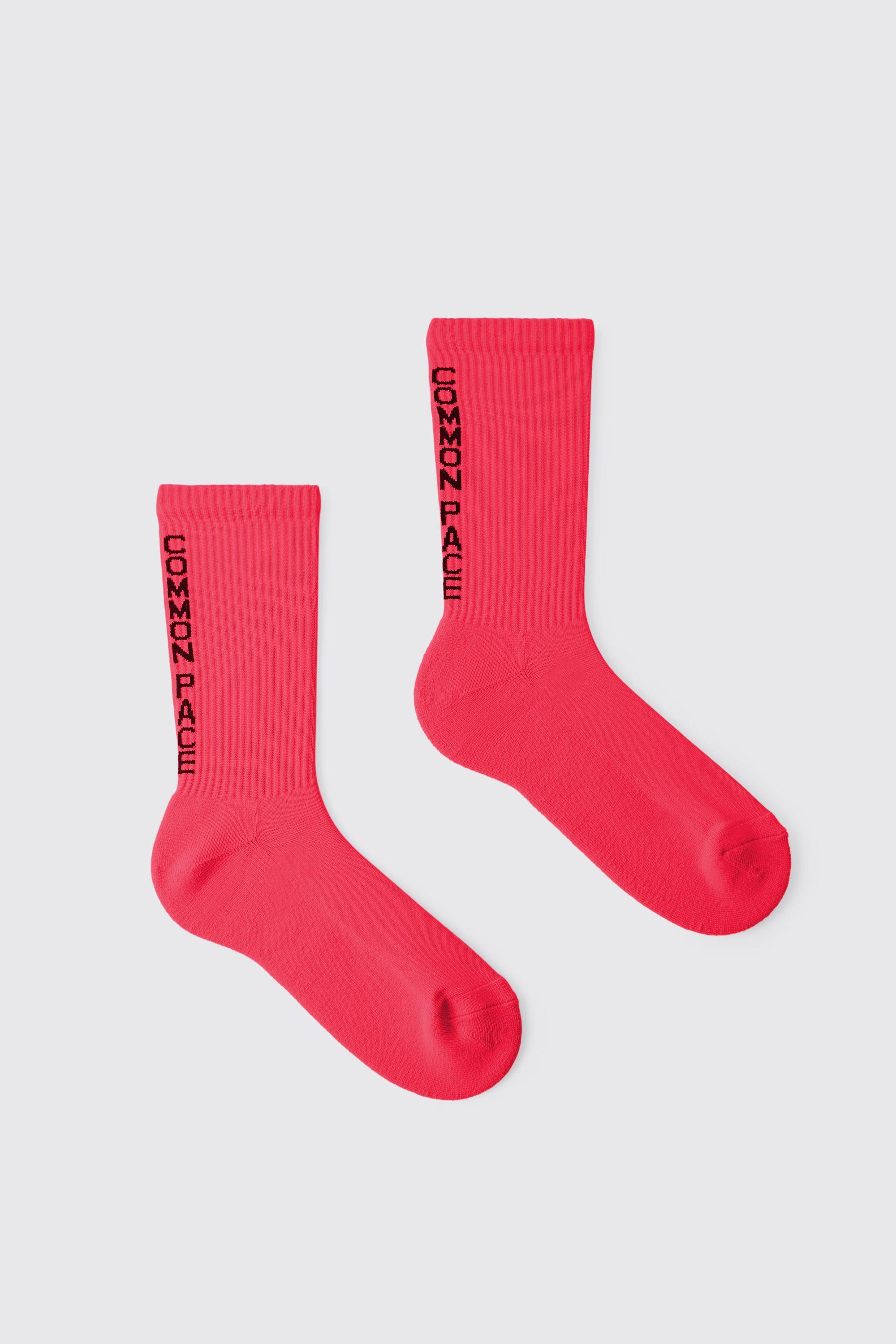 Common Pace Running Sock by BOOHOOMAN