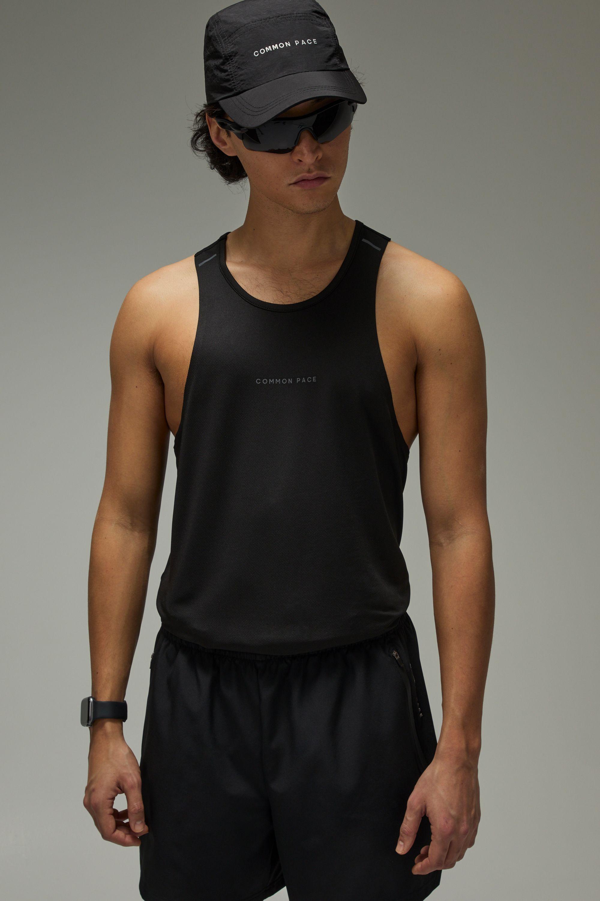Common Pace Running Ultra Singlet by BOOHOOMAN