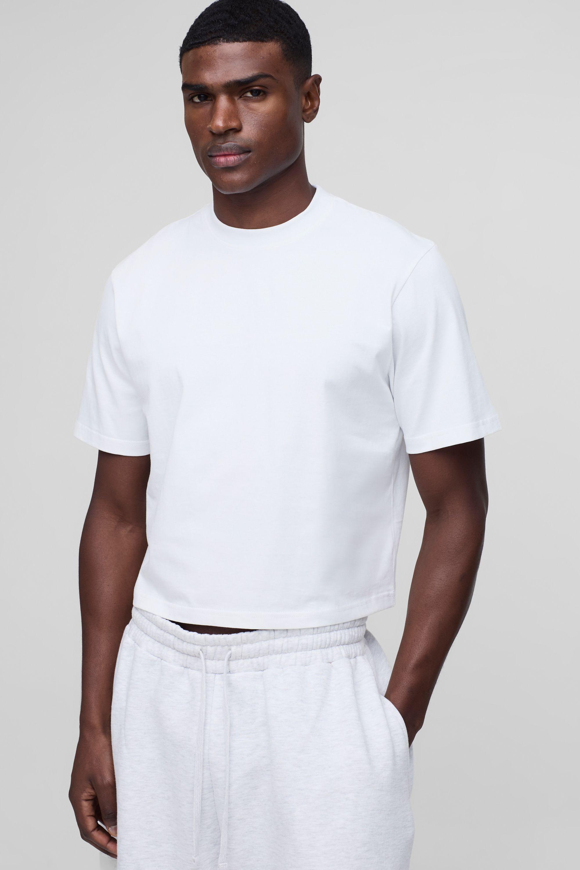 Crew Neck Baby T-shirt by BOOHOOMAN