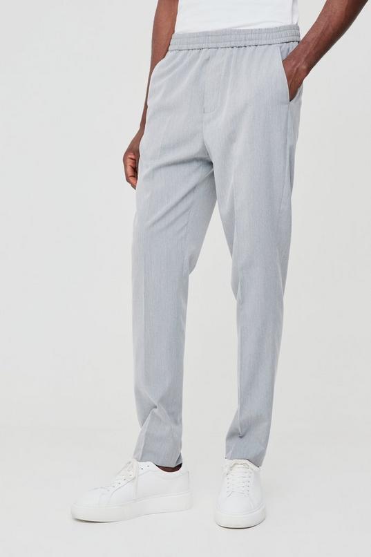 Elasticated Waist Slim Tailored Jogger by BOOHOOMAN