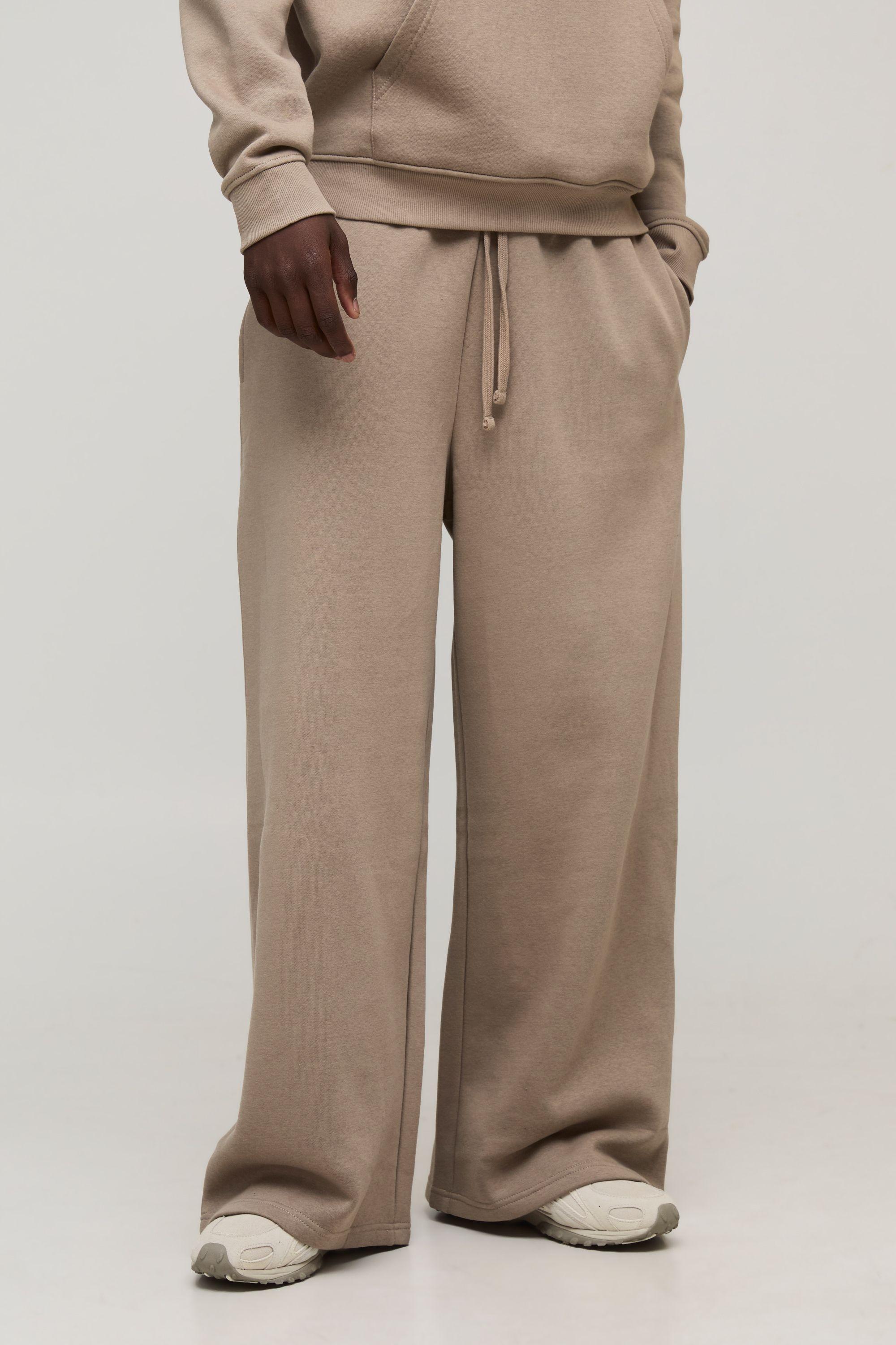 Essential Extreme Wide Leg Jogger by BOOHOOMAN