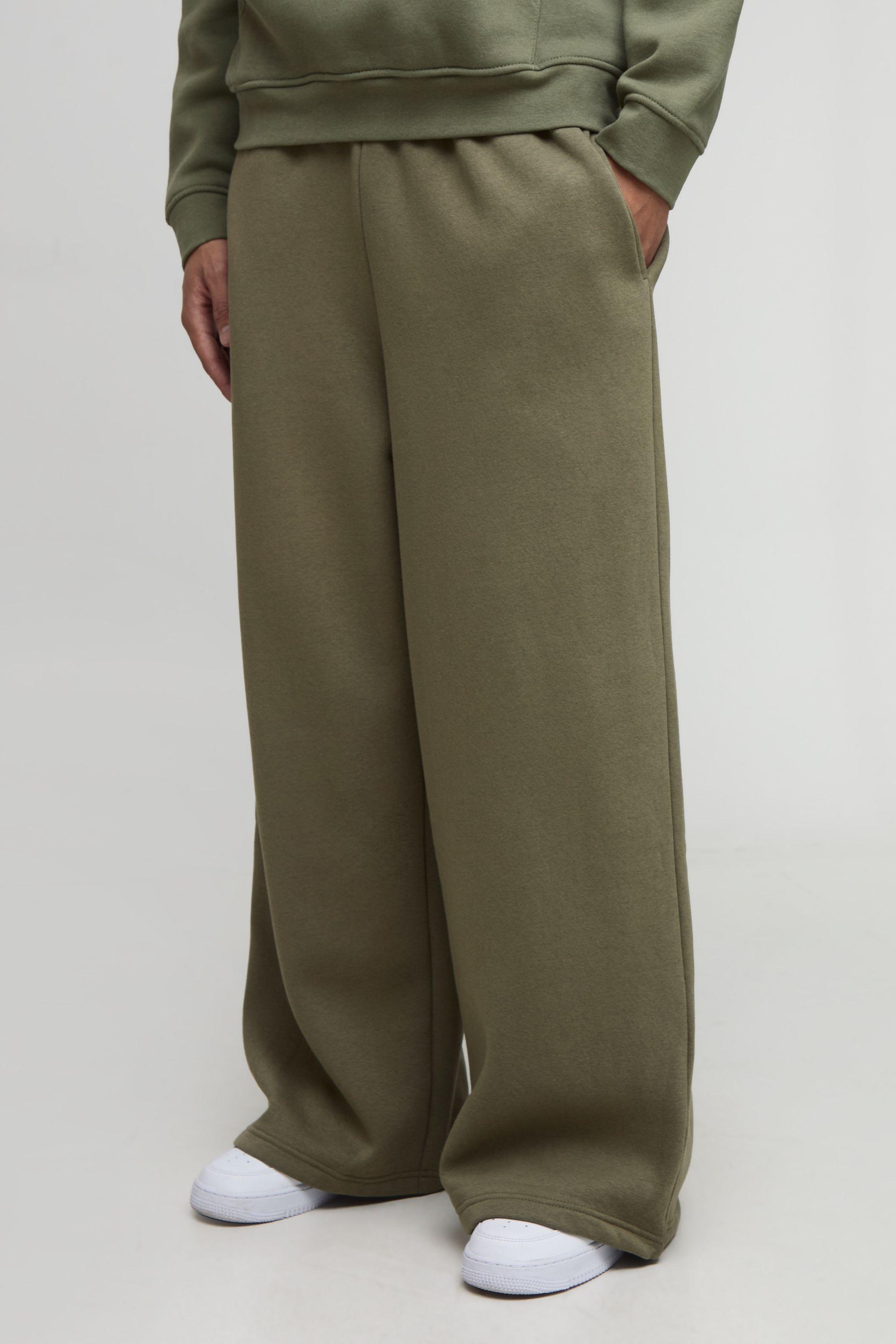 Essential Extreme Wide Leg Jogger by BOOHOOMAN