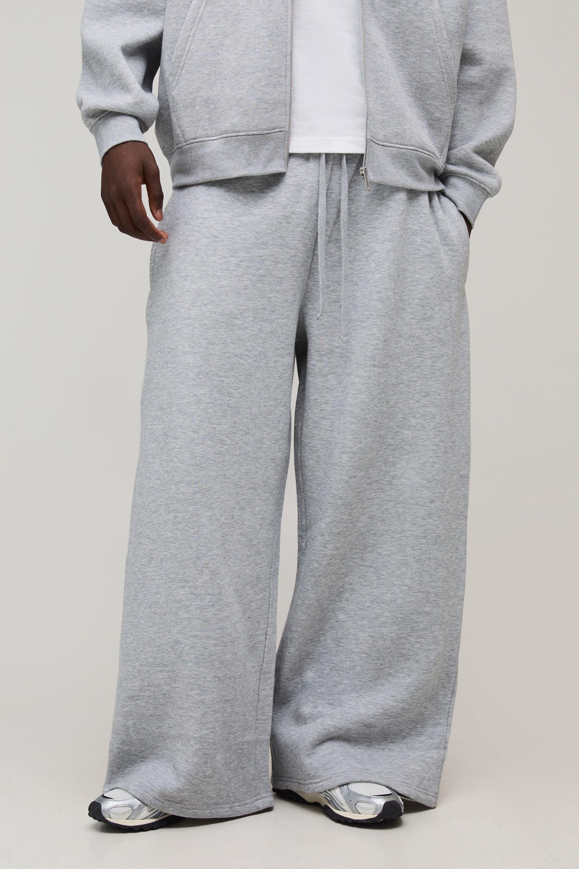 Essential Extreme Wide Leg Jogger by BOOHOOMAN