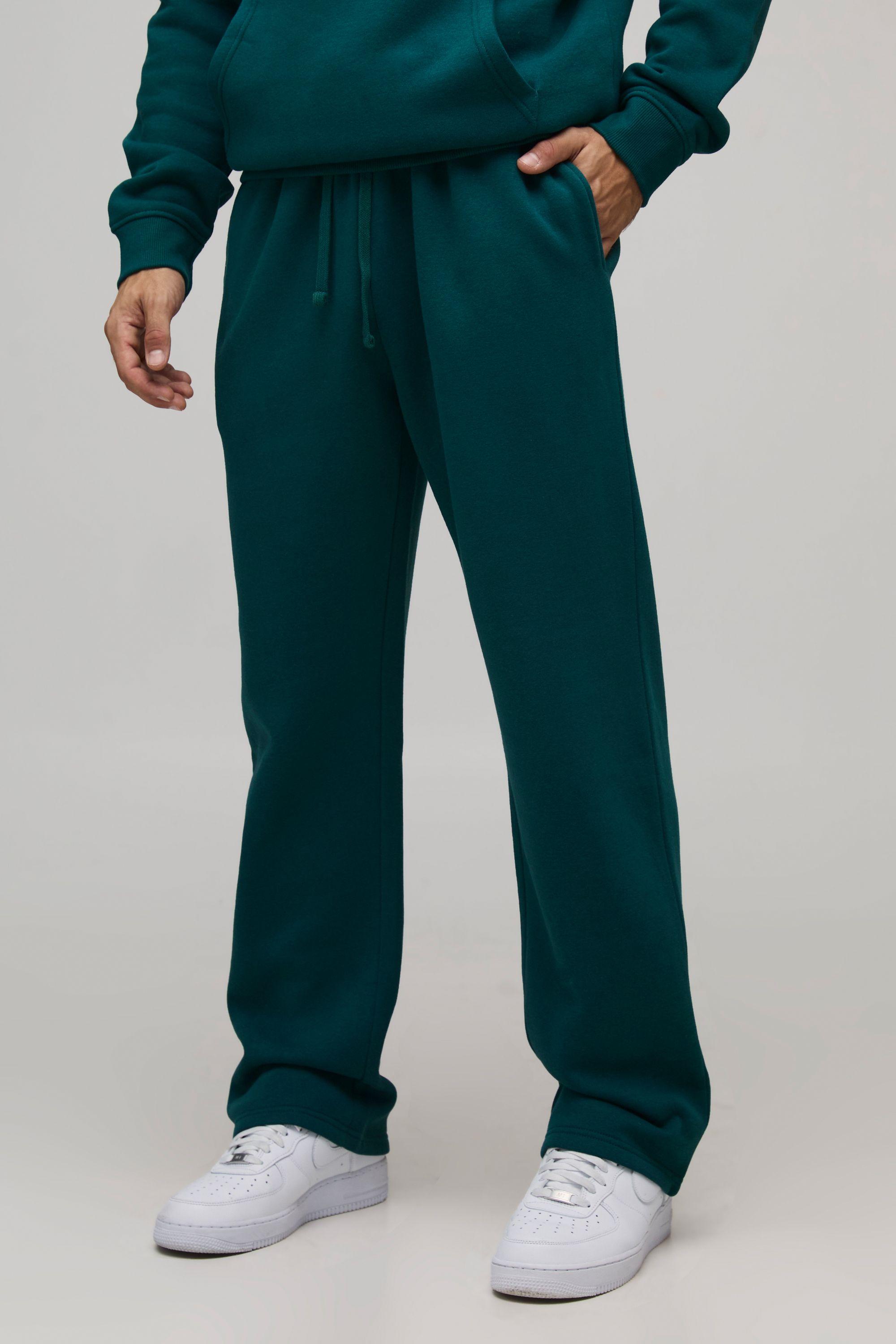 Essential Straight Leg Jogger by BOOHOOMAN