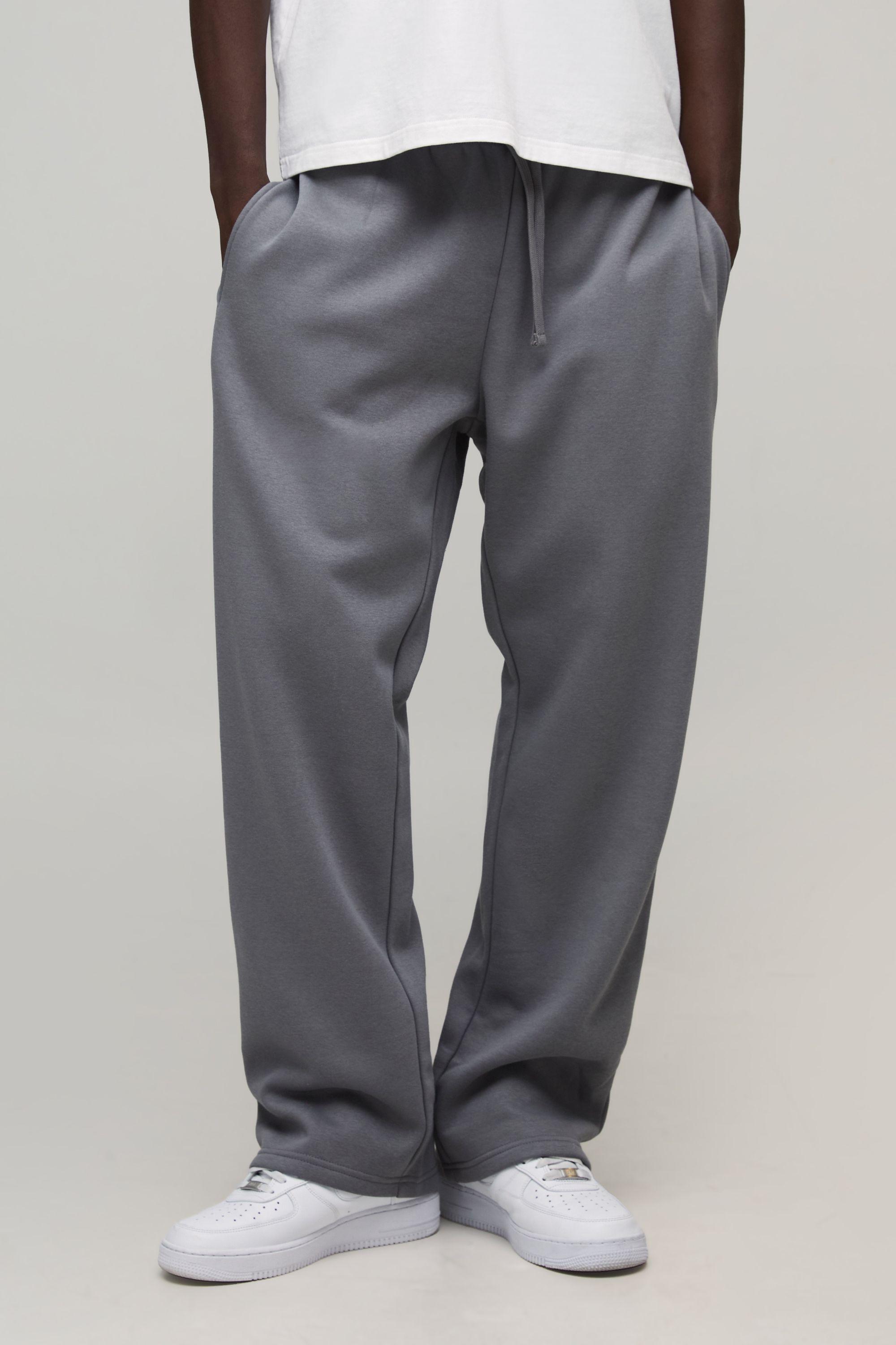 Essential Straight Leg Jogger by BOOHOOMAN
