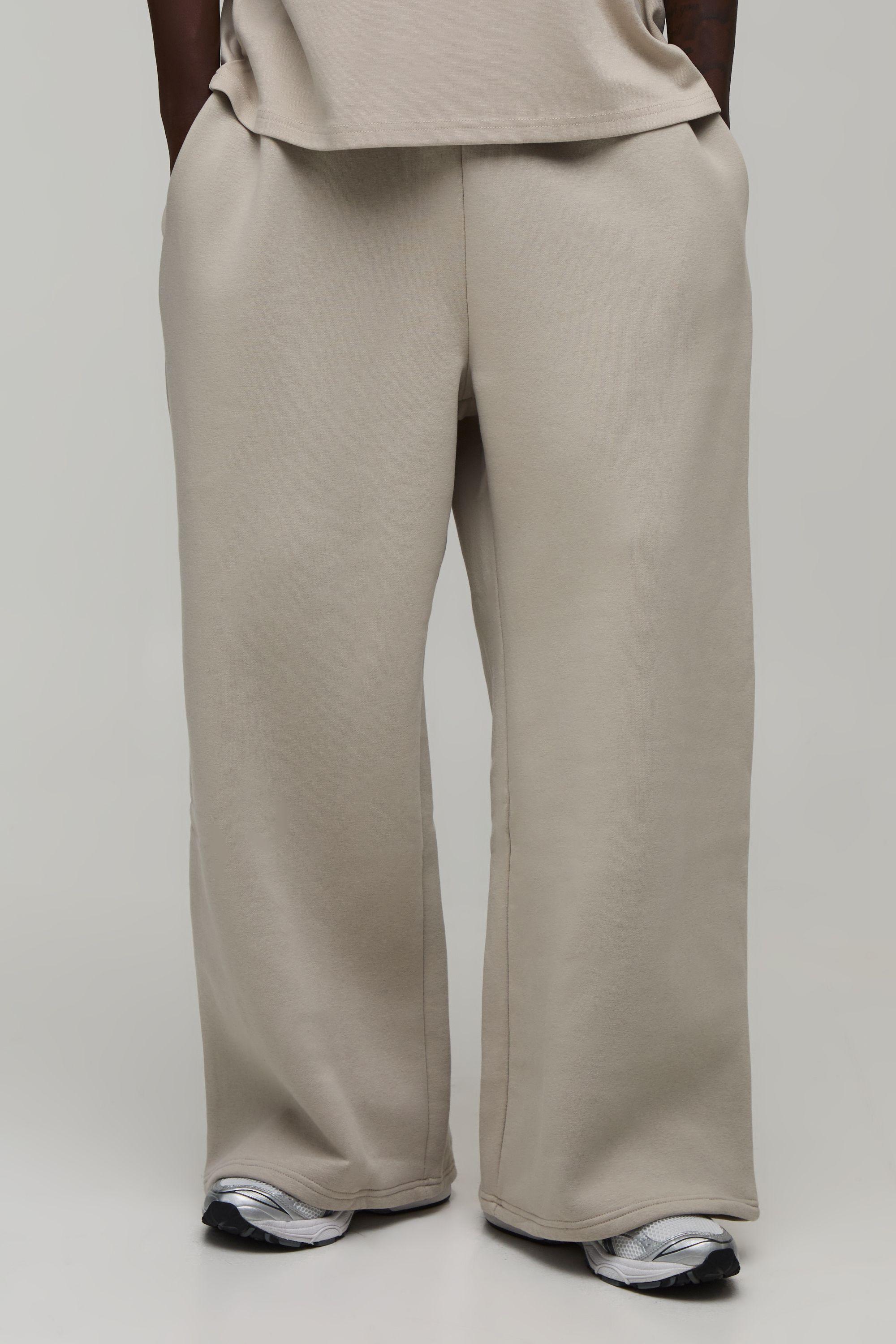 Extreme Wide Leg Essential Jogger by BOOHOOMAN