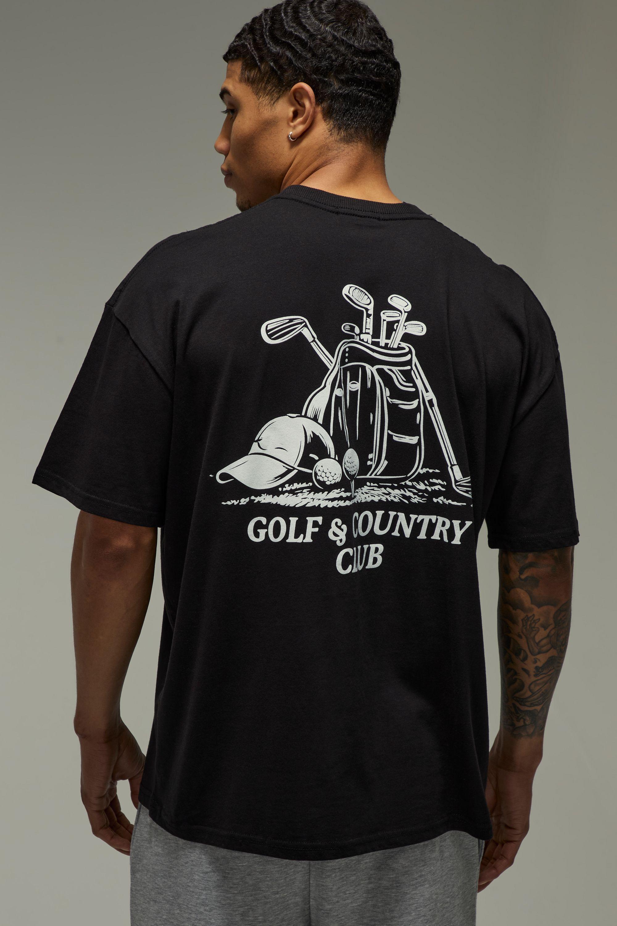 Golf Country Club Oversized T-Shirt by BOOHOOMAN Golf Country Club Oversized T-Shirt by BOOHOOMAN