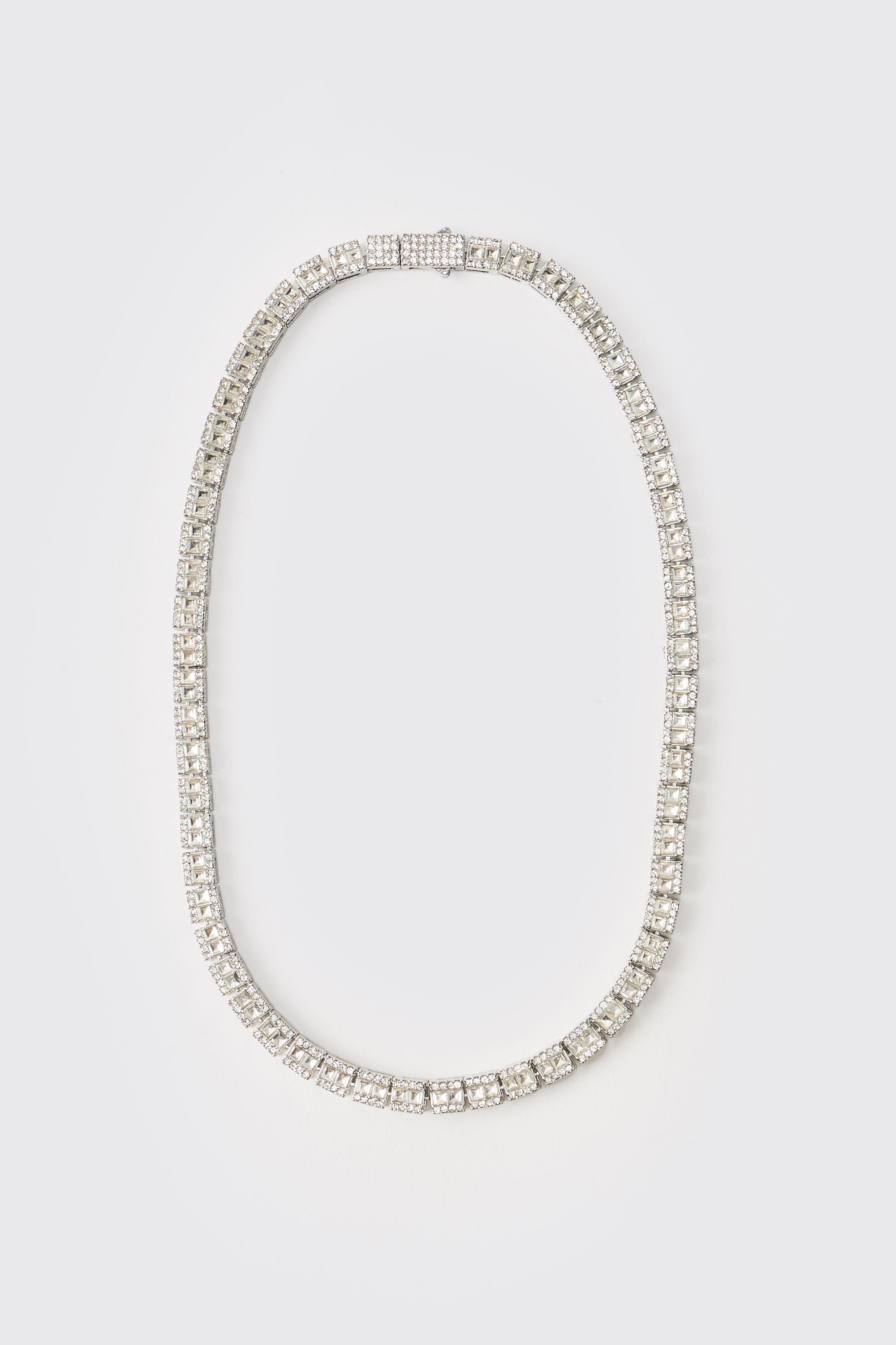 Iced Chain Necklace by BOOHOOMAN